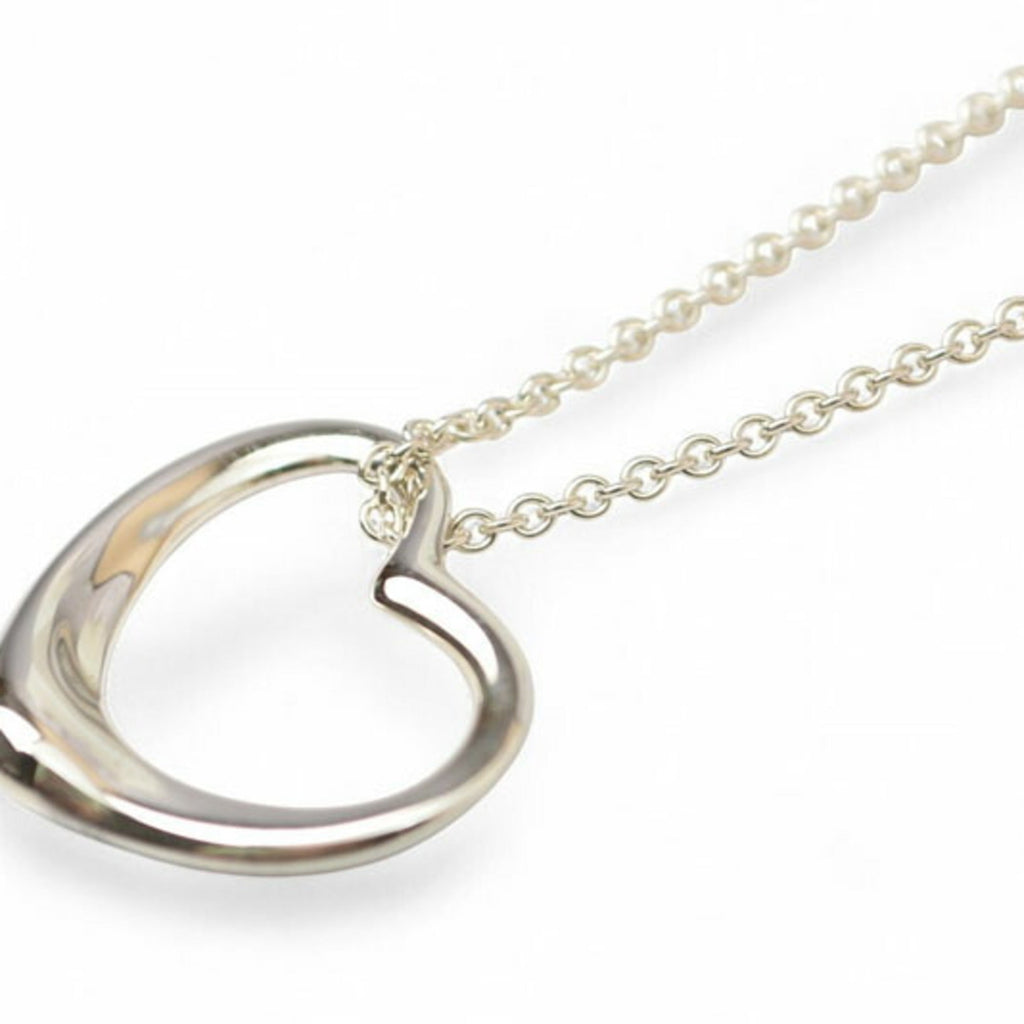 Elsa Peretti Pendant Necklace Sterling Silver 18mm