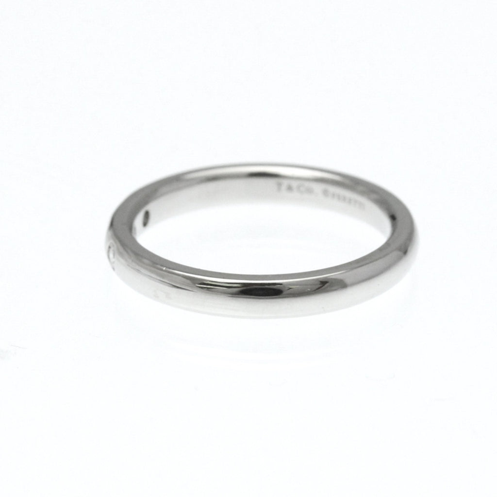 Band Ring Platinum with Diamond