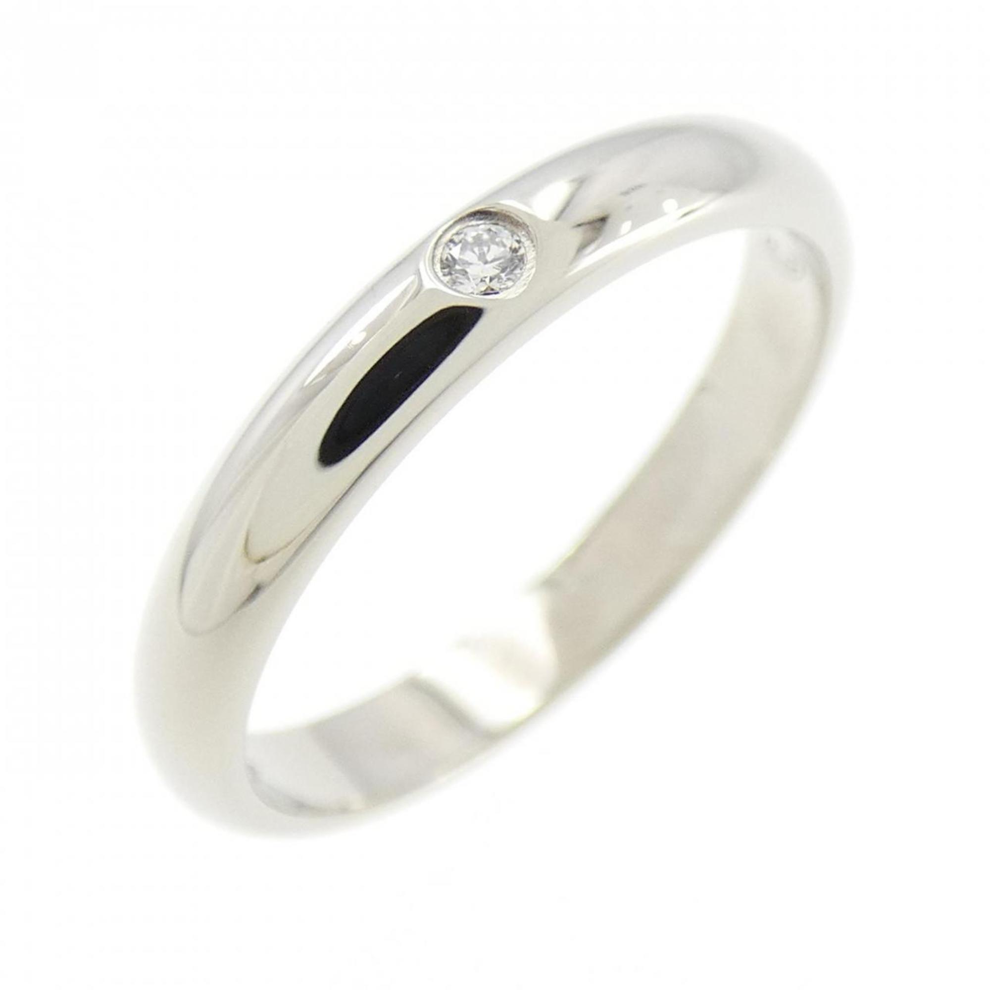 Band Ring Platinum With Diamond
