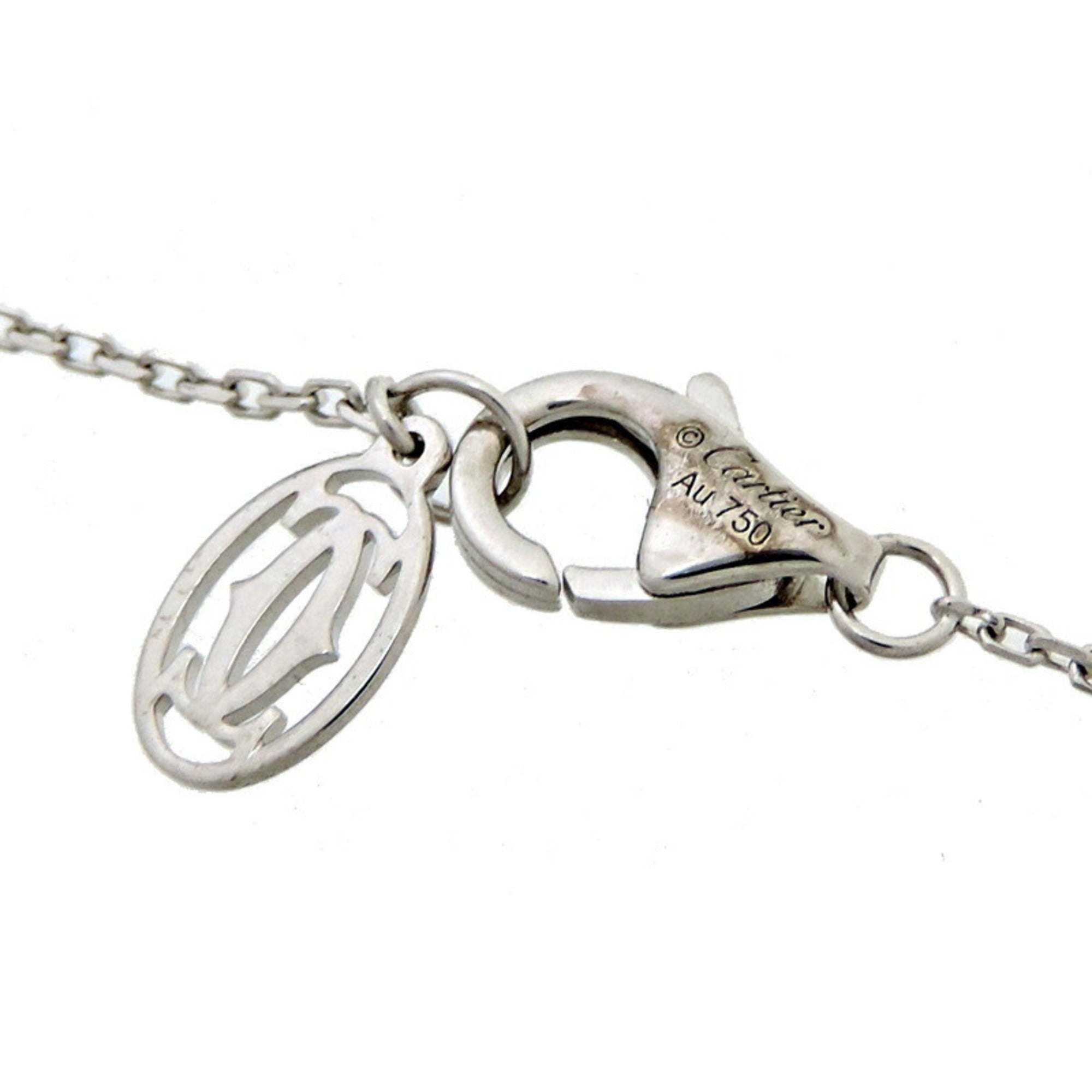 Love Pendant Necklace 18K White Gold with Diamond