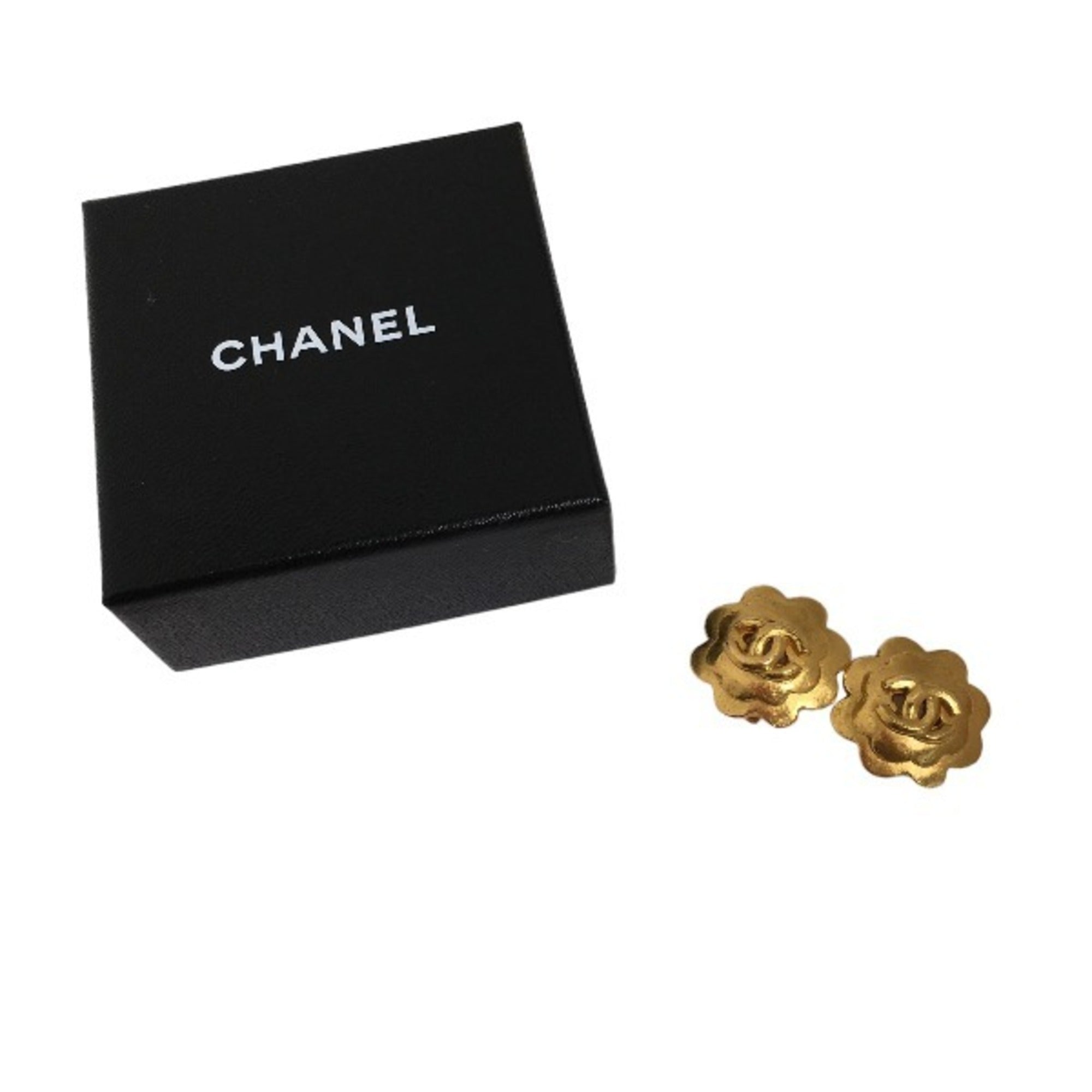 Earrings Gold-Tone Metal