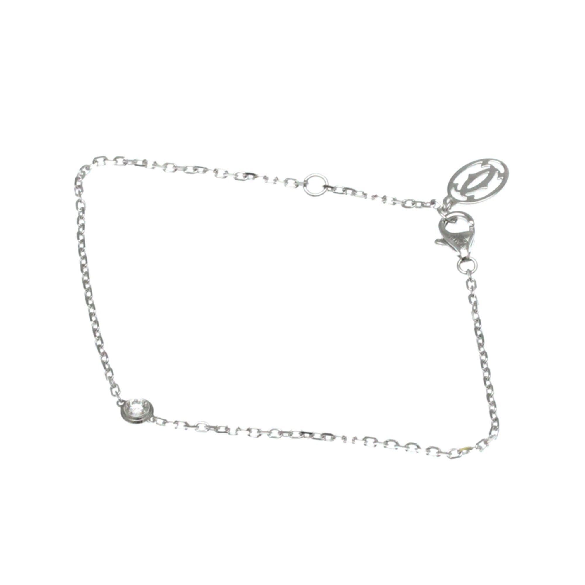 Charm Bracelet 18K White Gold with Diamond