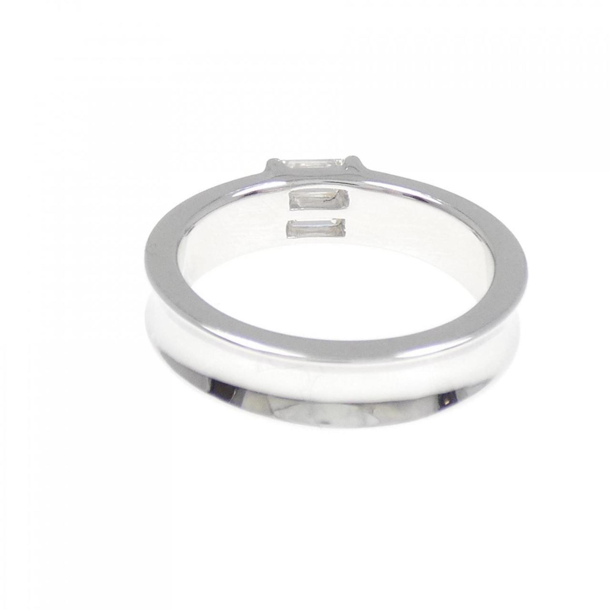 Ring 18K White Gold with Diamond