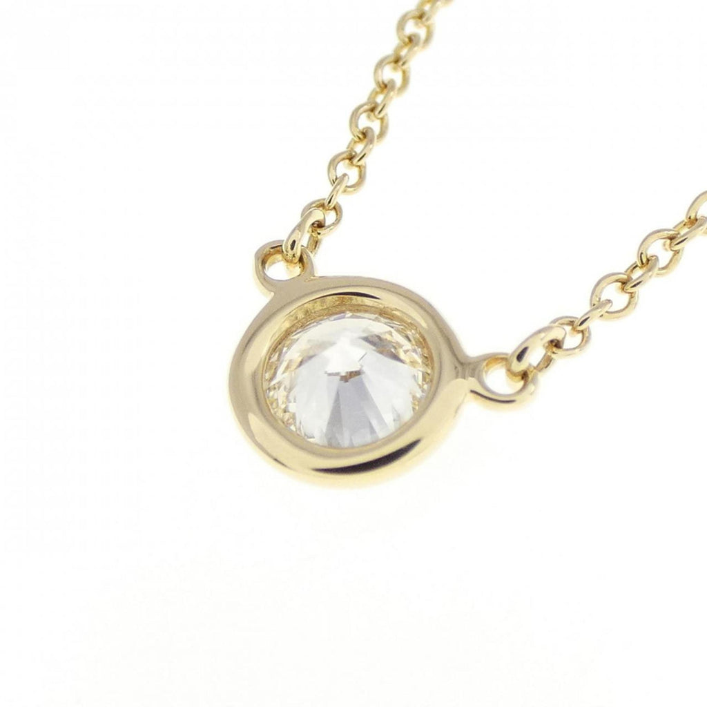 Elsa Peretti Diamonds By The Yard Pendant Necklace 18K Yellow Gold and Diamond