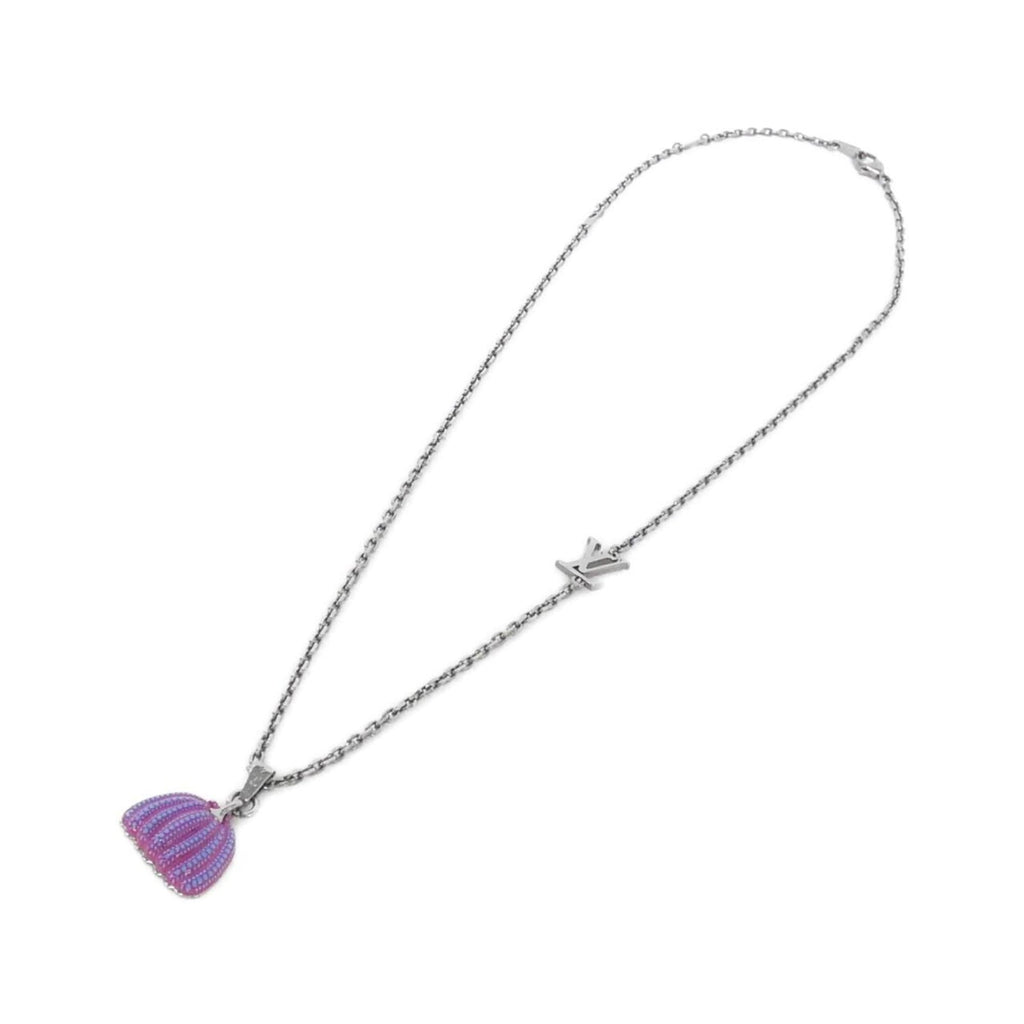 Pumpkin Pendant Necklace Purple