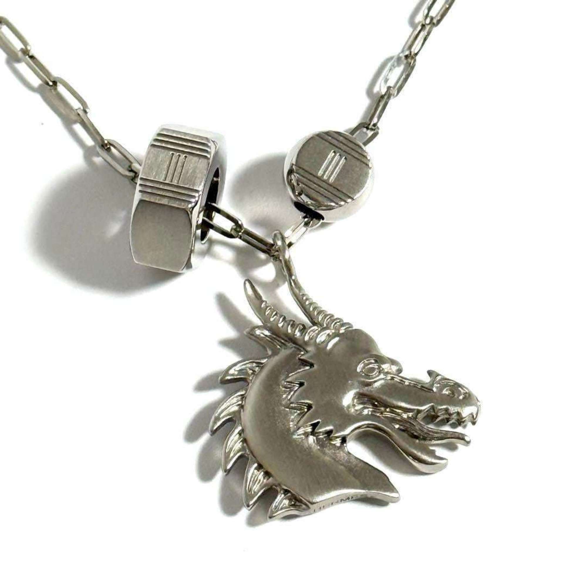 Talisman Dragon Pendant Necklace Metal