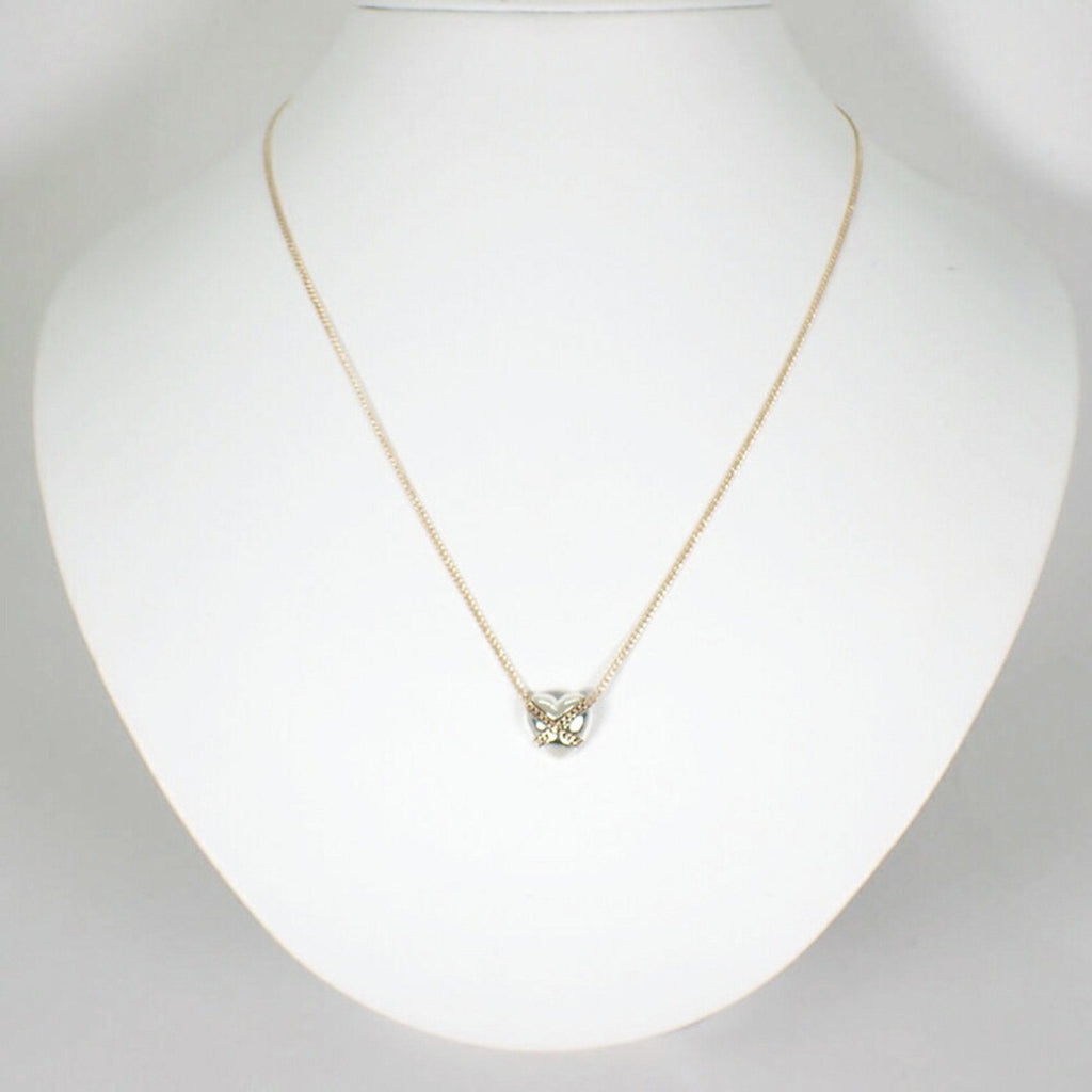 Heart Pendant Necklace Sterling Silver