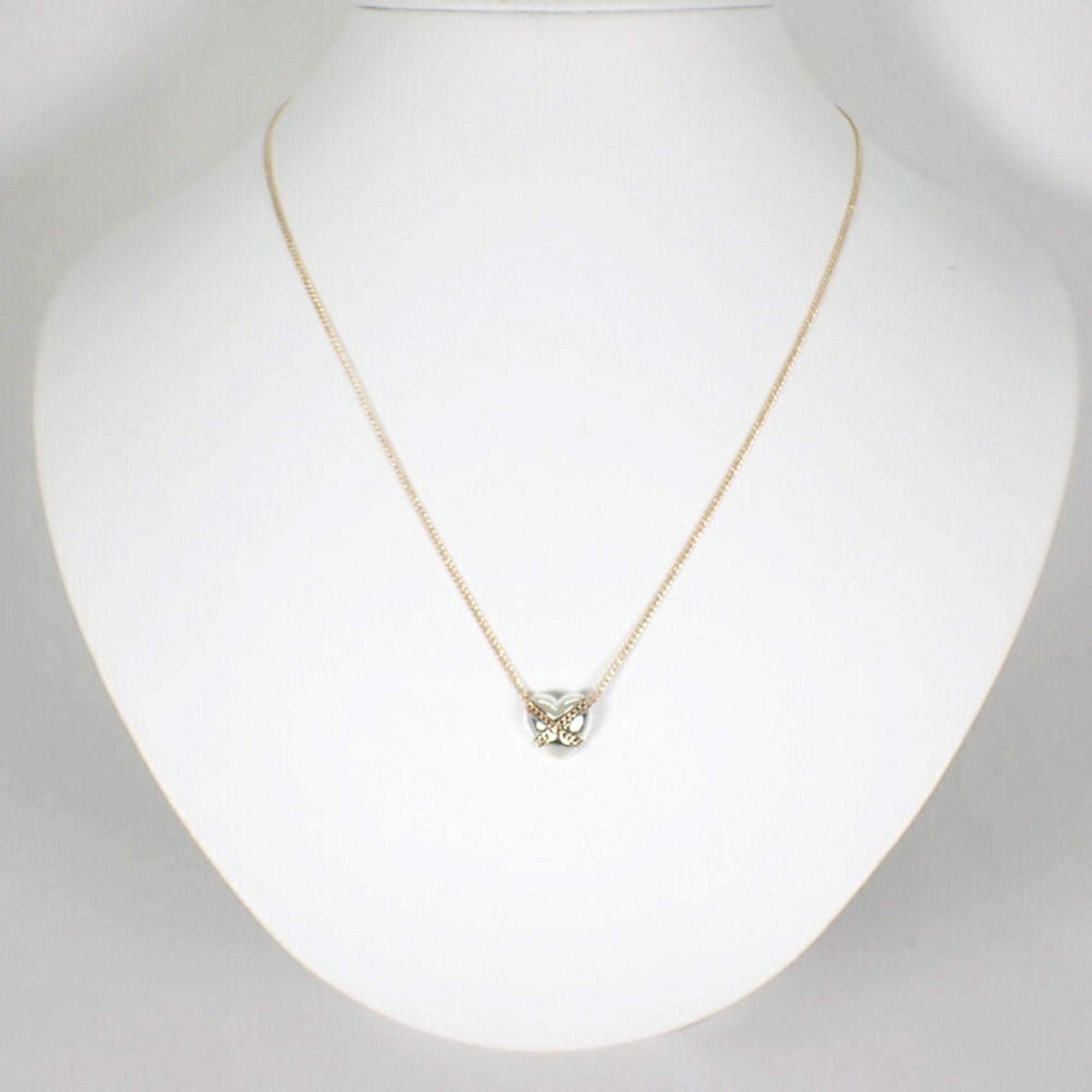 Heart Pendant Necklace Sterling Silver