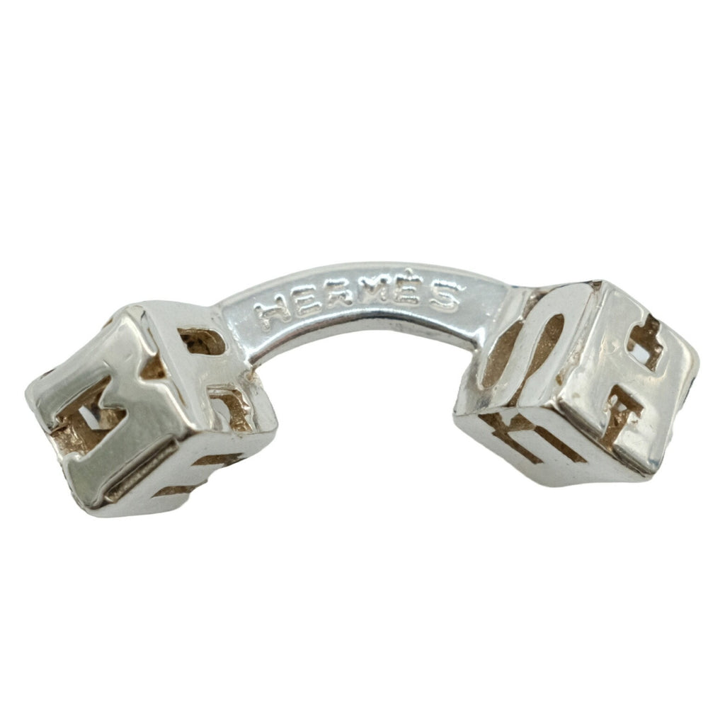 Cube Cufflinks Sterling Silver Bracelet