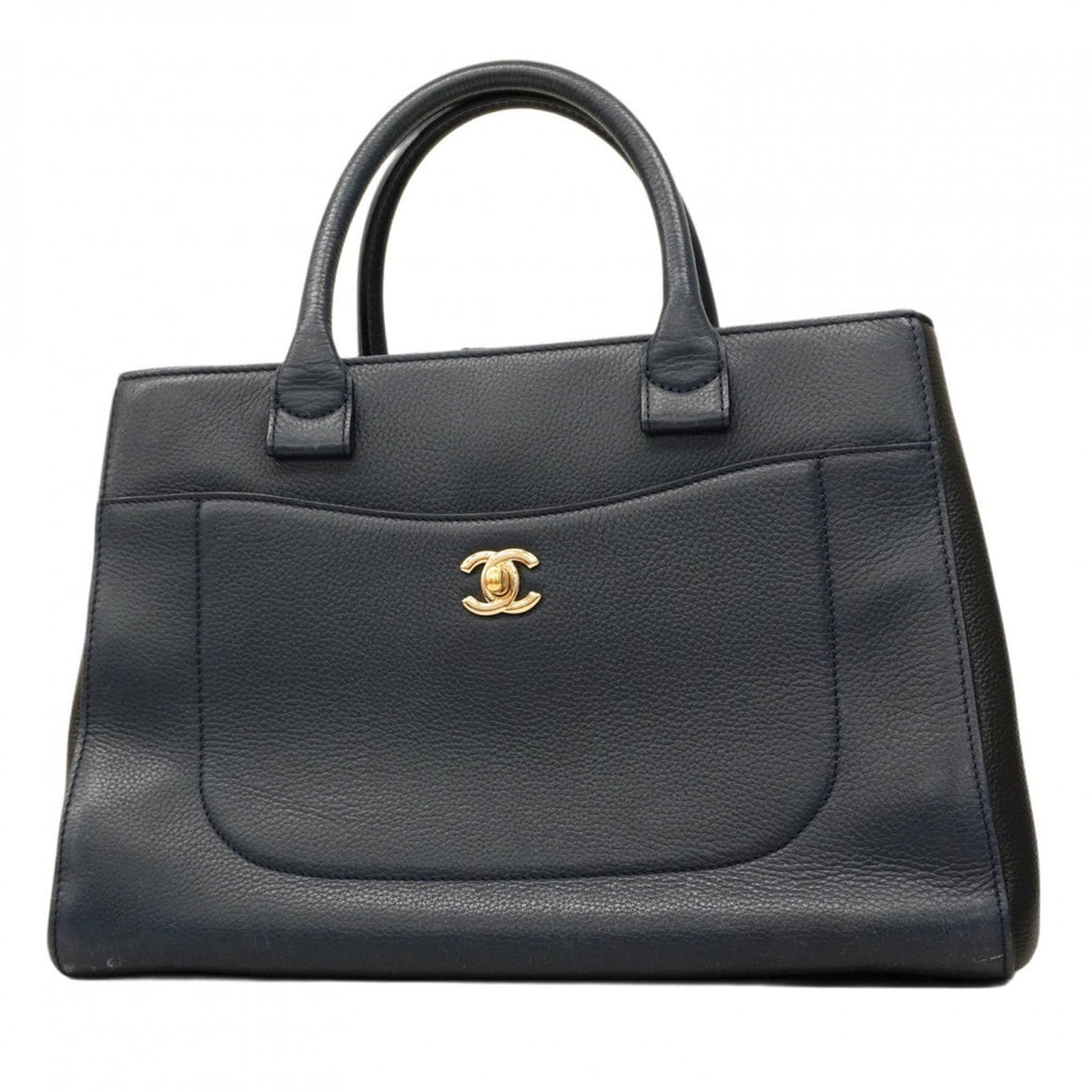 Neo Executive Tote Grained Calfskin Small