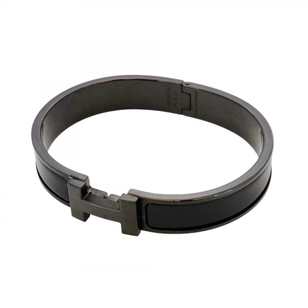 Click Clack Bracelet Metal Black Mini