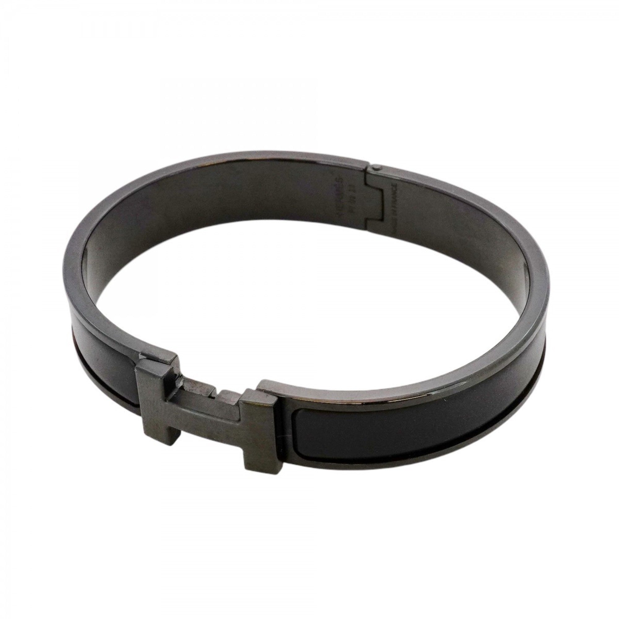 Click Clack Bracelet Metal Black Mini