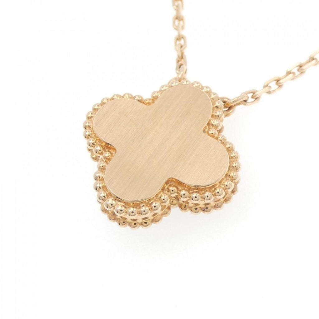 Vintage Alhambra Pendant Necklace 18K Rose Gold