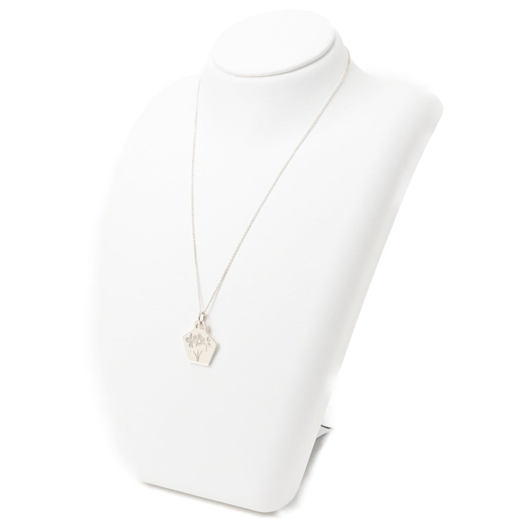 Pendant Necklace Sterling Silver 40cm