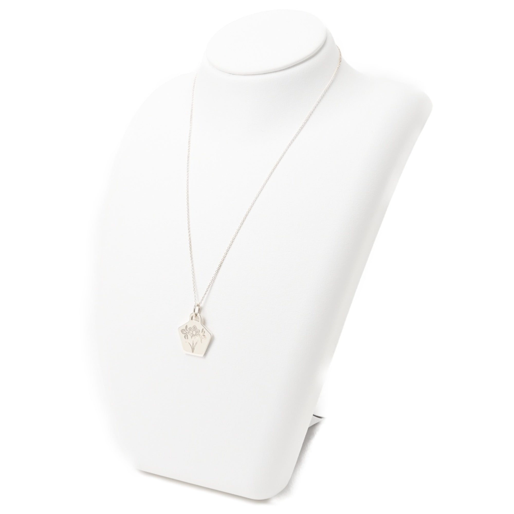 Pendant Necklace Sterling Silver 40cm