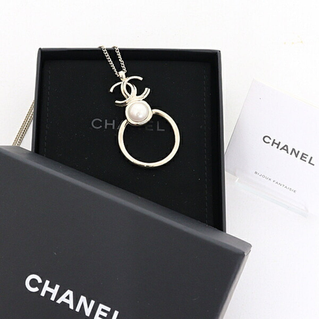 Pendant Necklace Brass Light Gold