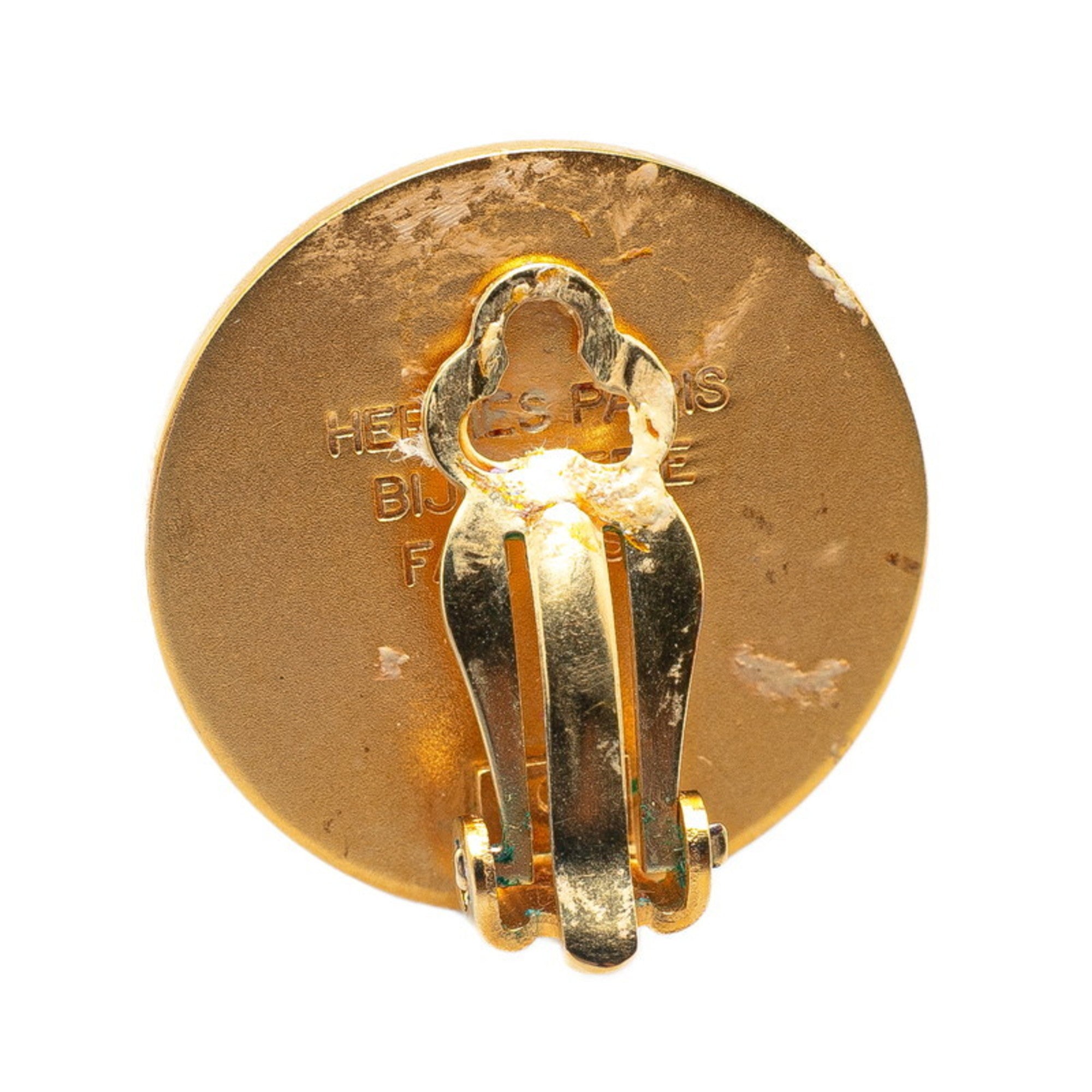 Clip-On Earrings Gold Plated