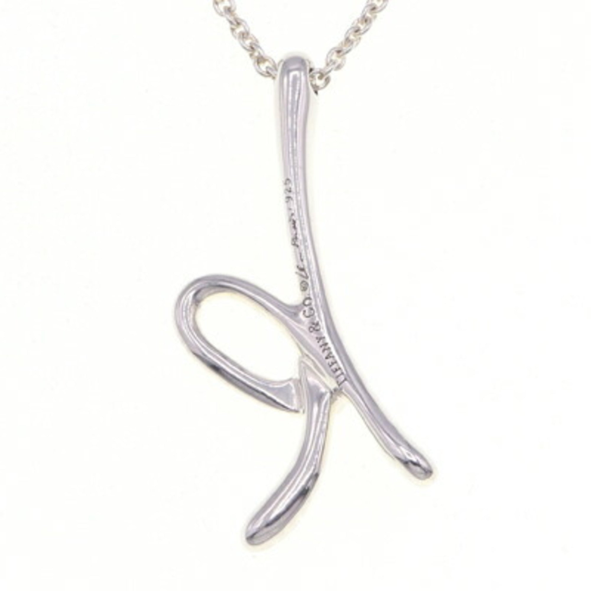 Elsa Peretti Pendant Necklace Sterling Silver 32mm