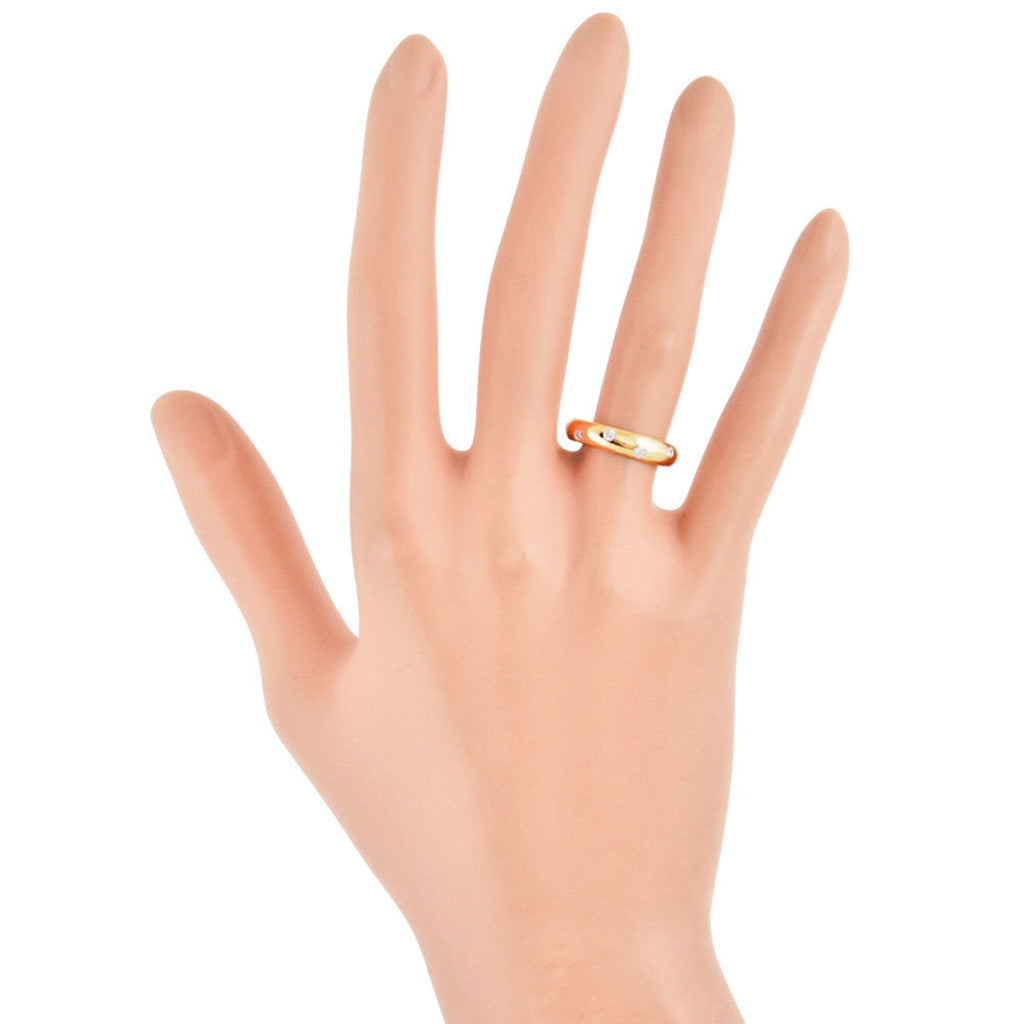 Ring Platinum and 18K Yellow Gold with Diamond