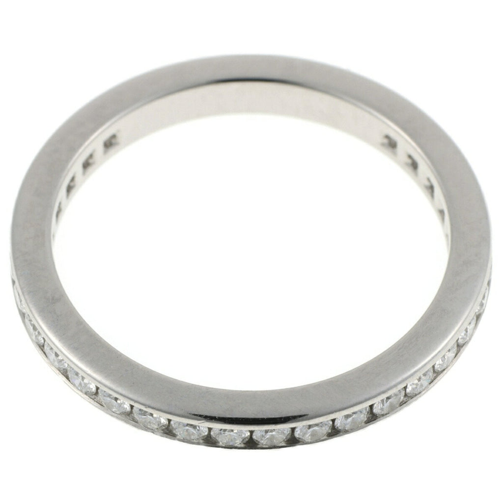 Full Circle Ring Platinum with Diamonds