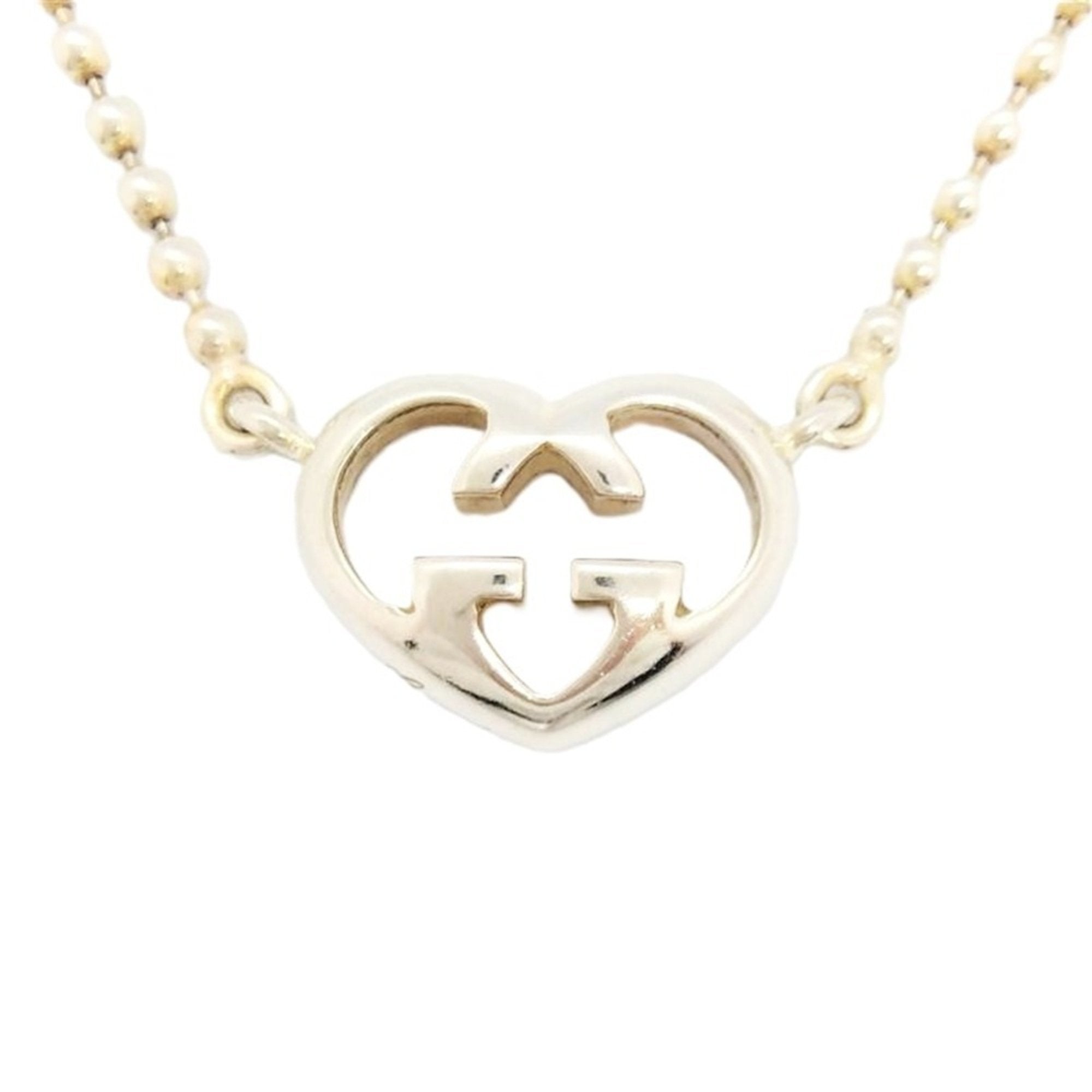 Love Brit Interlocking G Pendant Necklace Sterling Silver