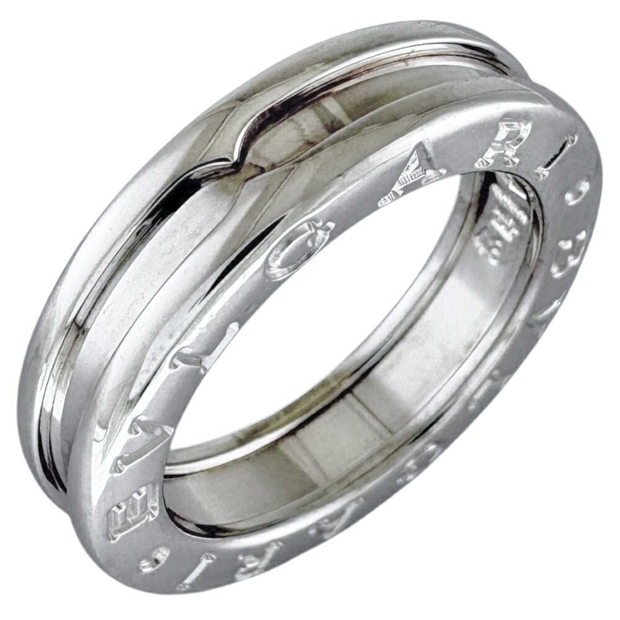 B.Zero1 One Band Ring 18K White Gold