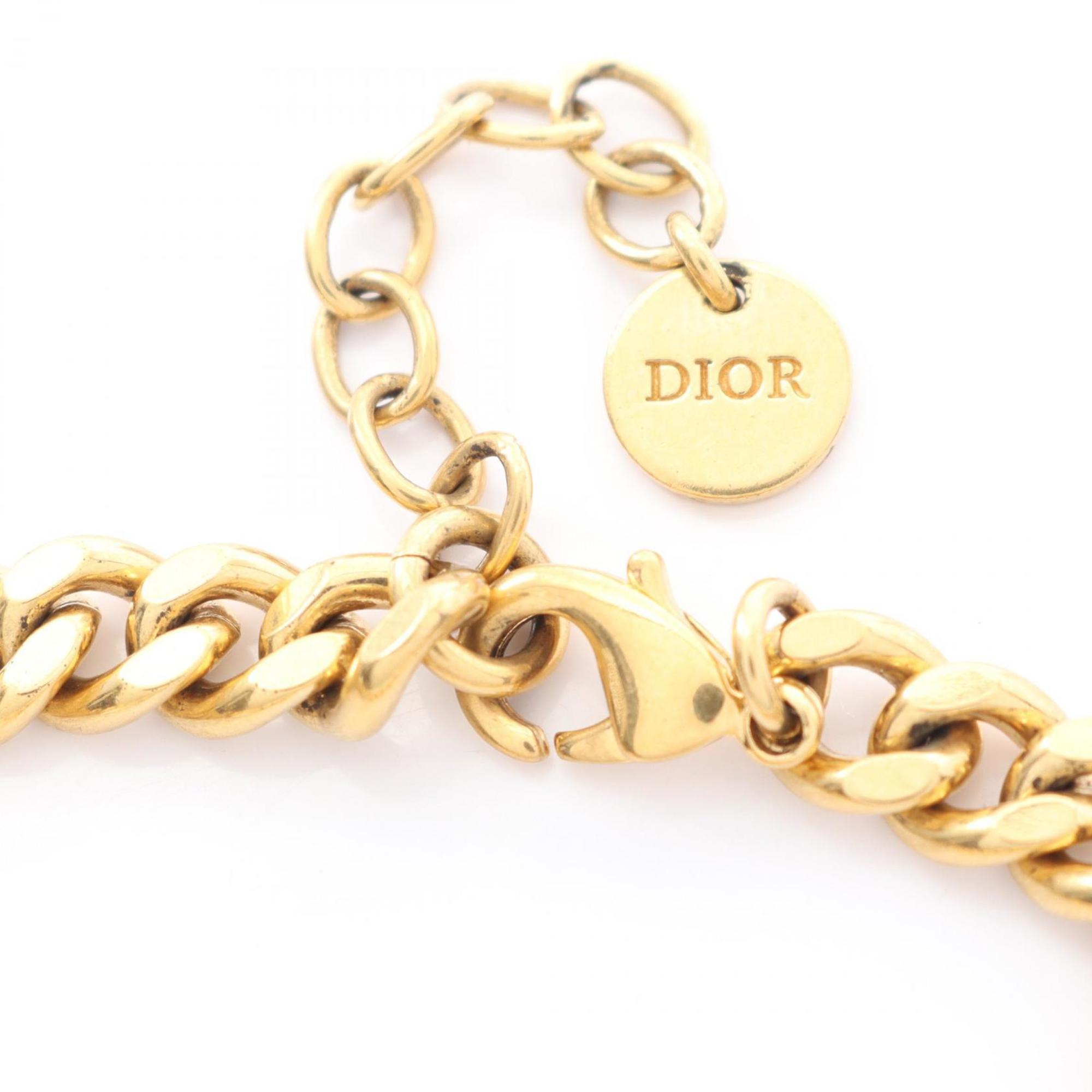 Bracelet Gold Plated With Rhinestone