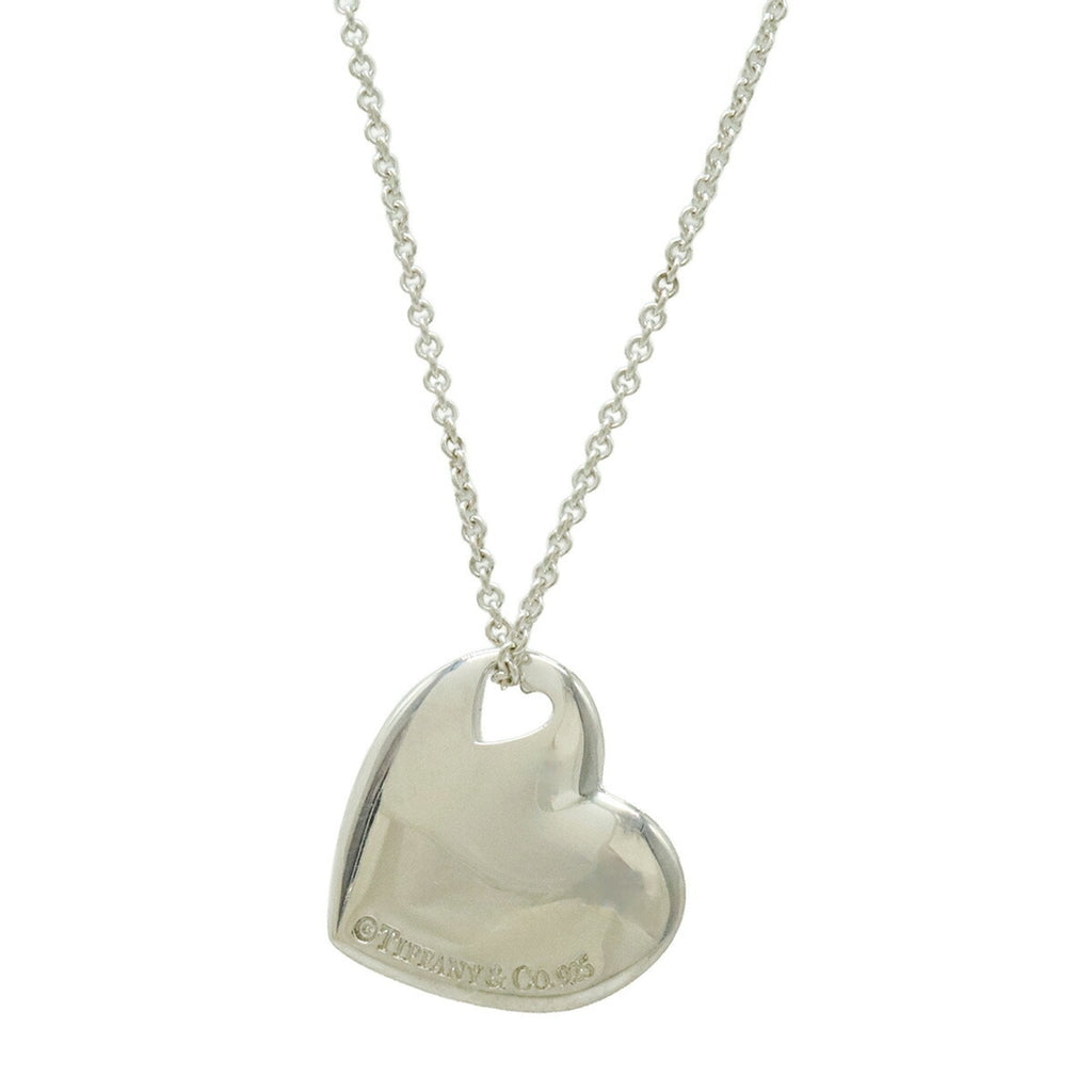 Heart Pendant Necklace Sterling Silver