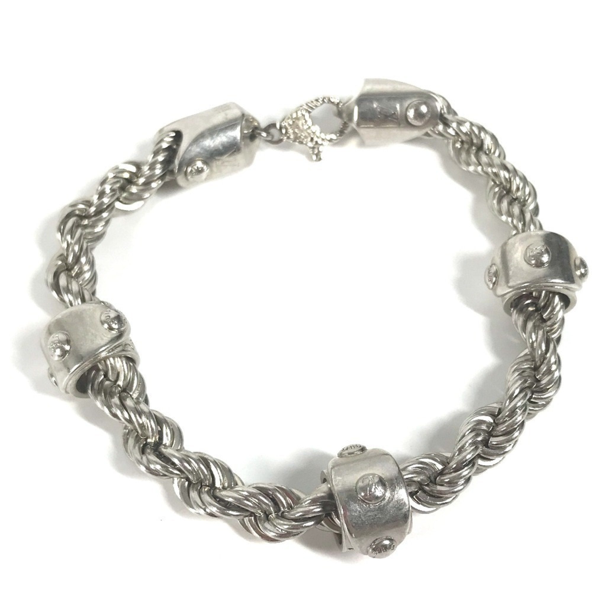 Charm Bracelet Metal Silver