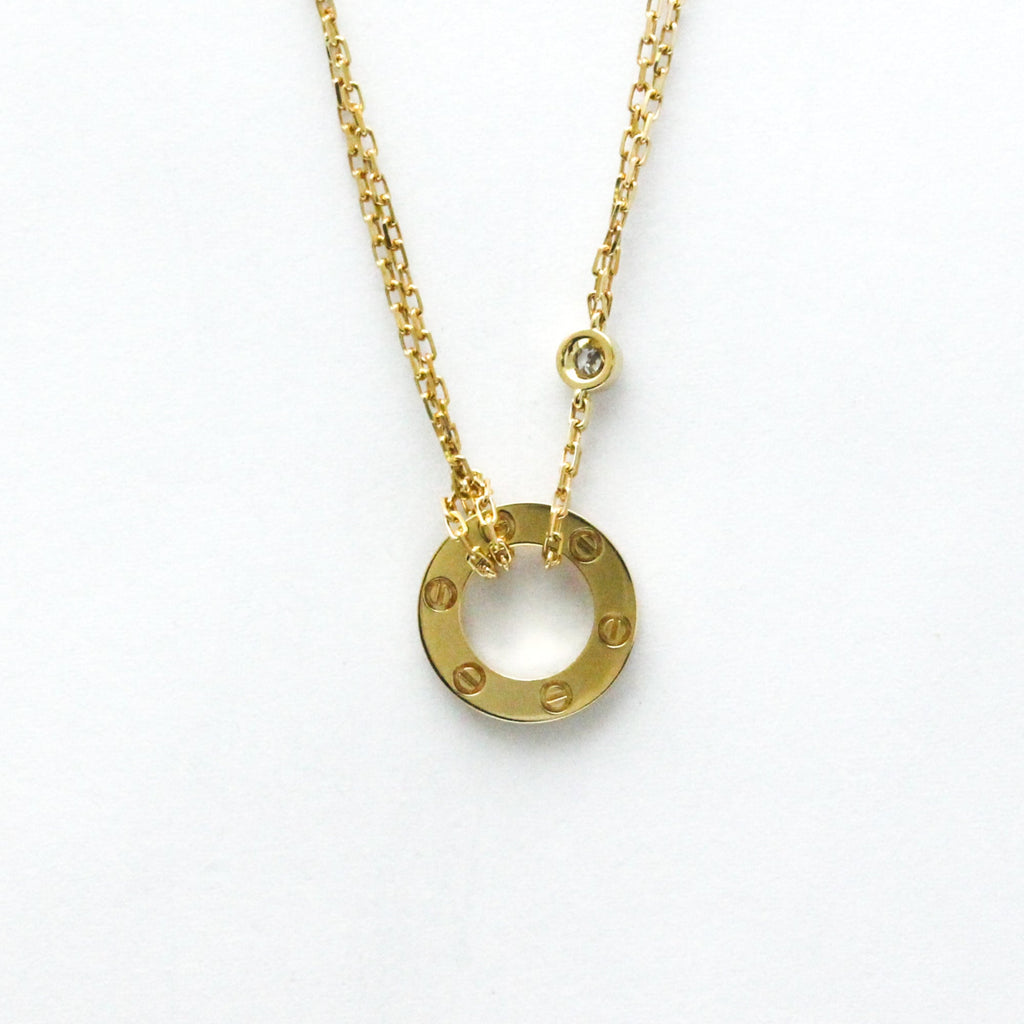 Pendant Necklace 18K Yellow Gold with Diamond