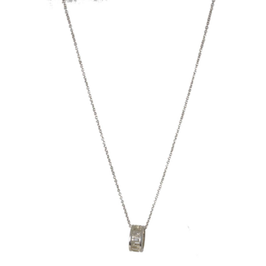 Atlas Pendant Necklace Sterling Silver