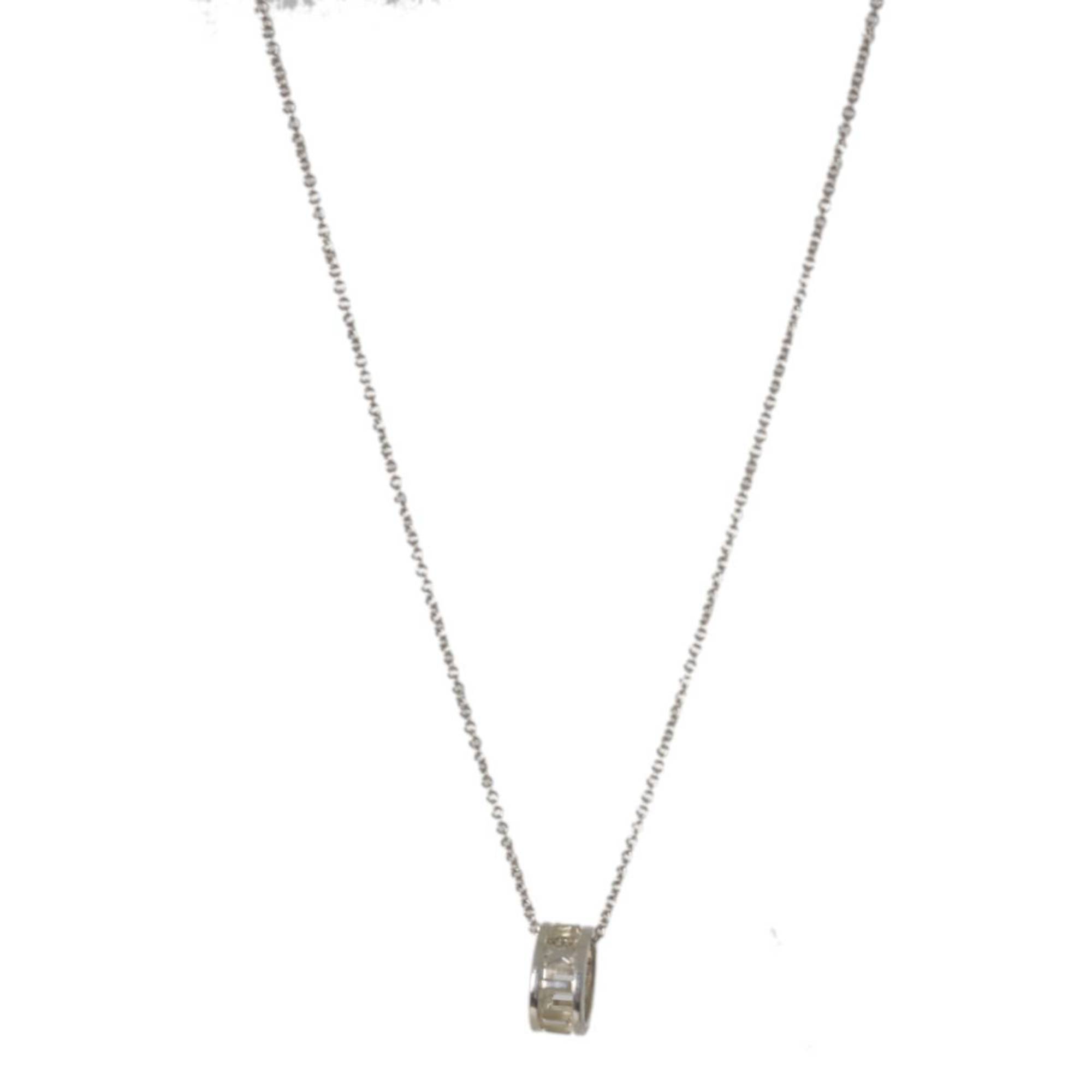 Atlas Pendant Necklace Sterling Silver