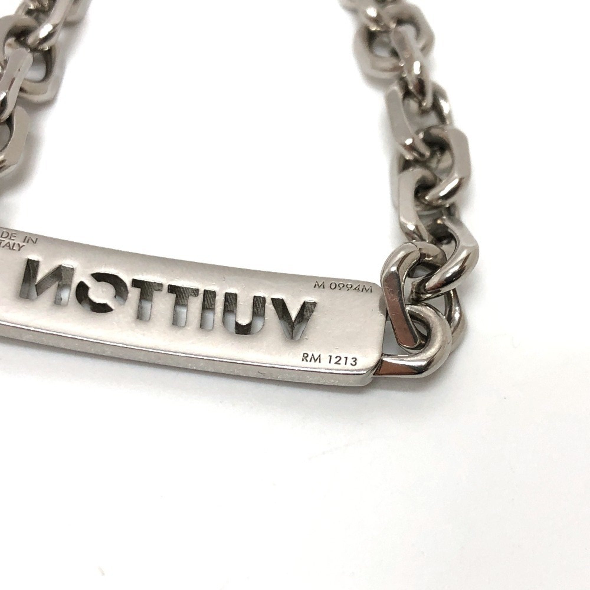 ID Bracelet Silver Metal