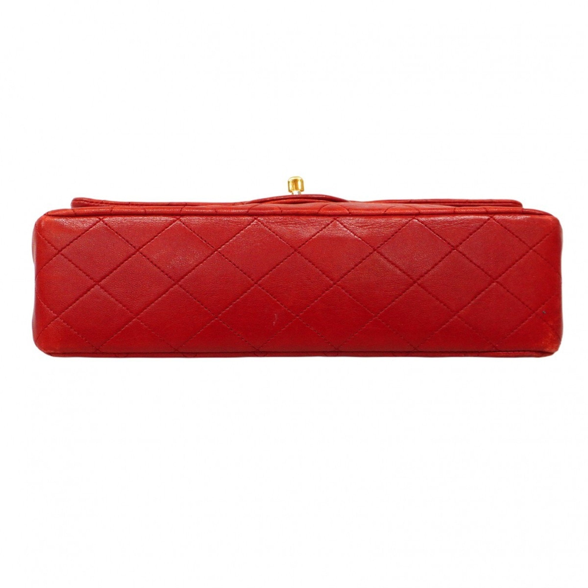 Vintage Classic Double Flap Bag Quilted Lambskin Medium