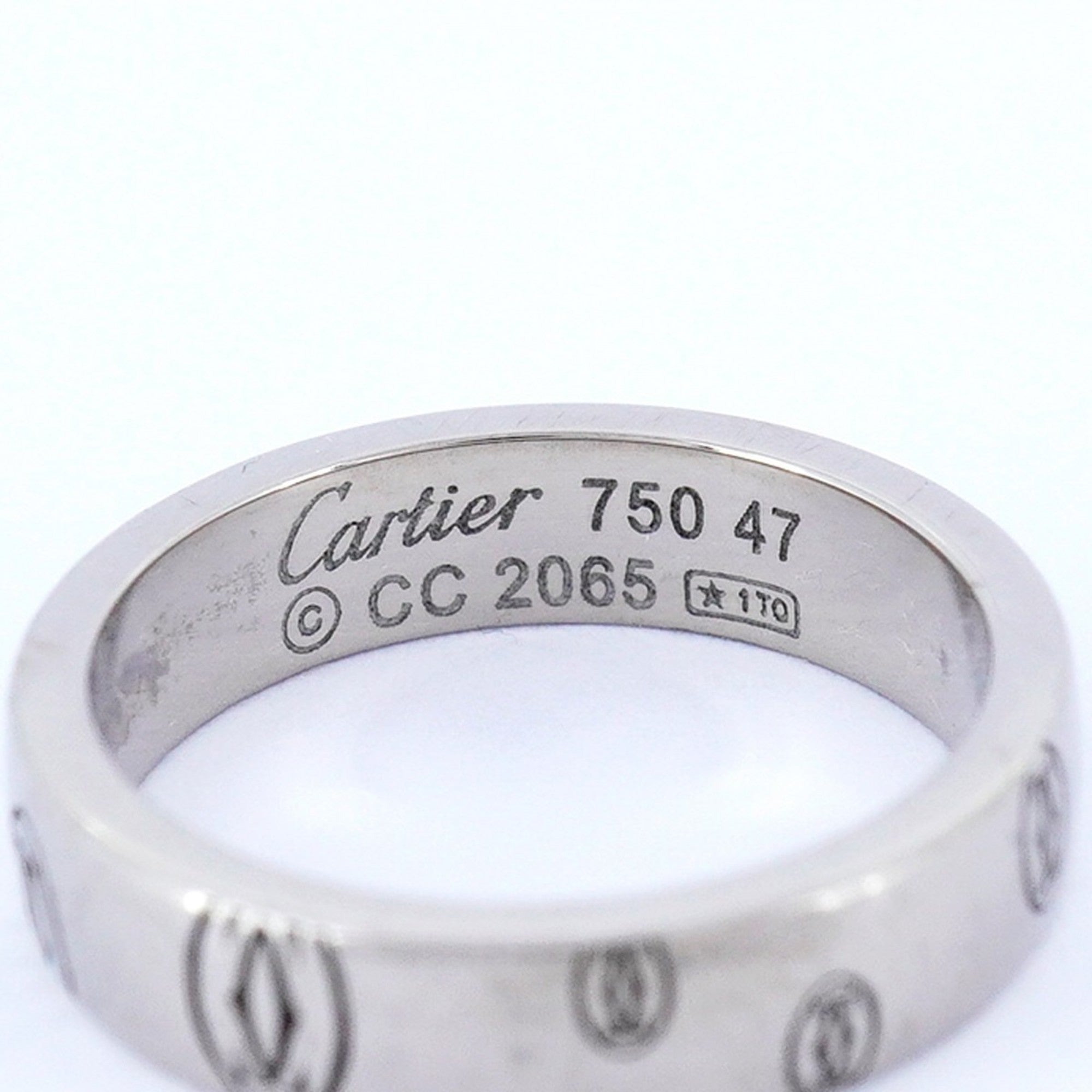Ring One Band 18K White Gold