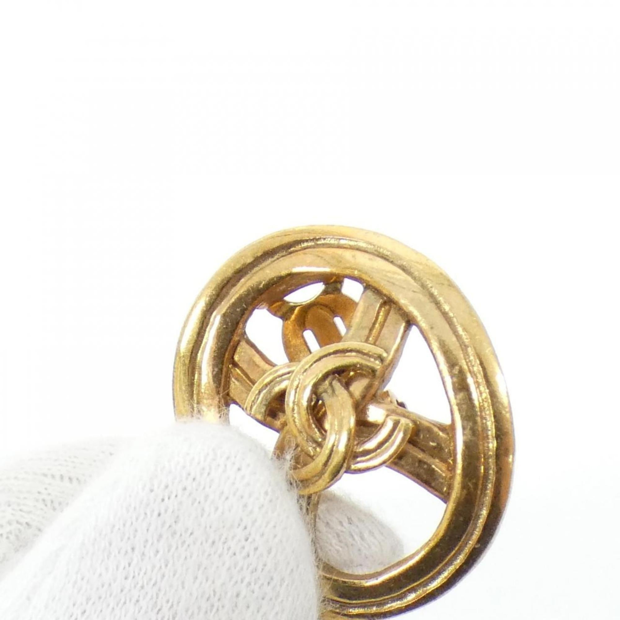 Clip-On Earrings Clip-On Gold-Tone Metal
