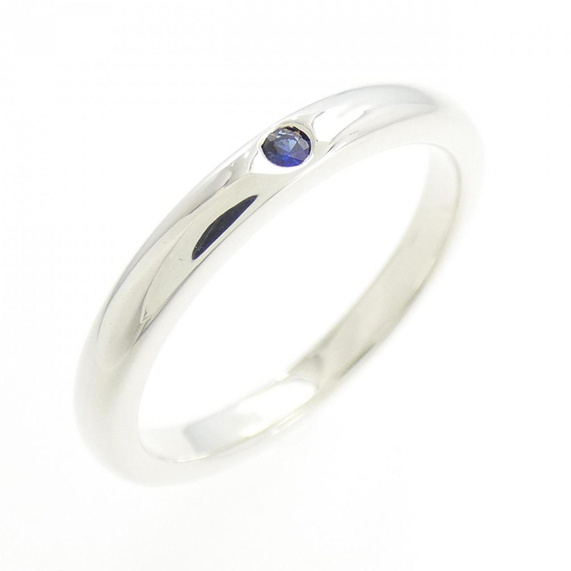 Ring Sterling Silver with Sapphire