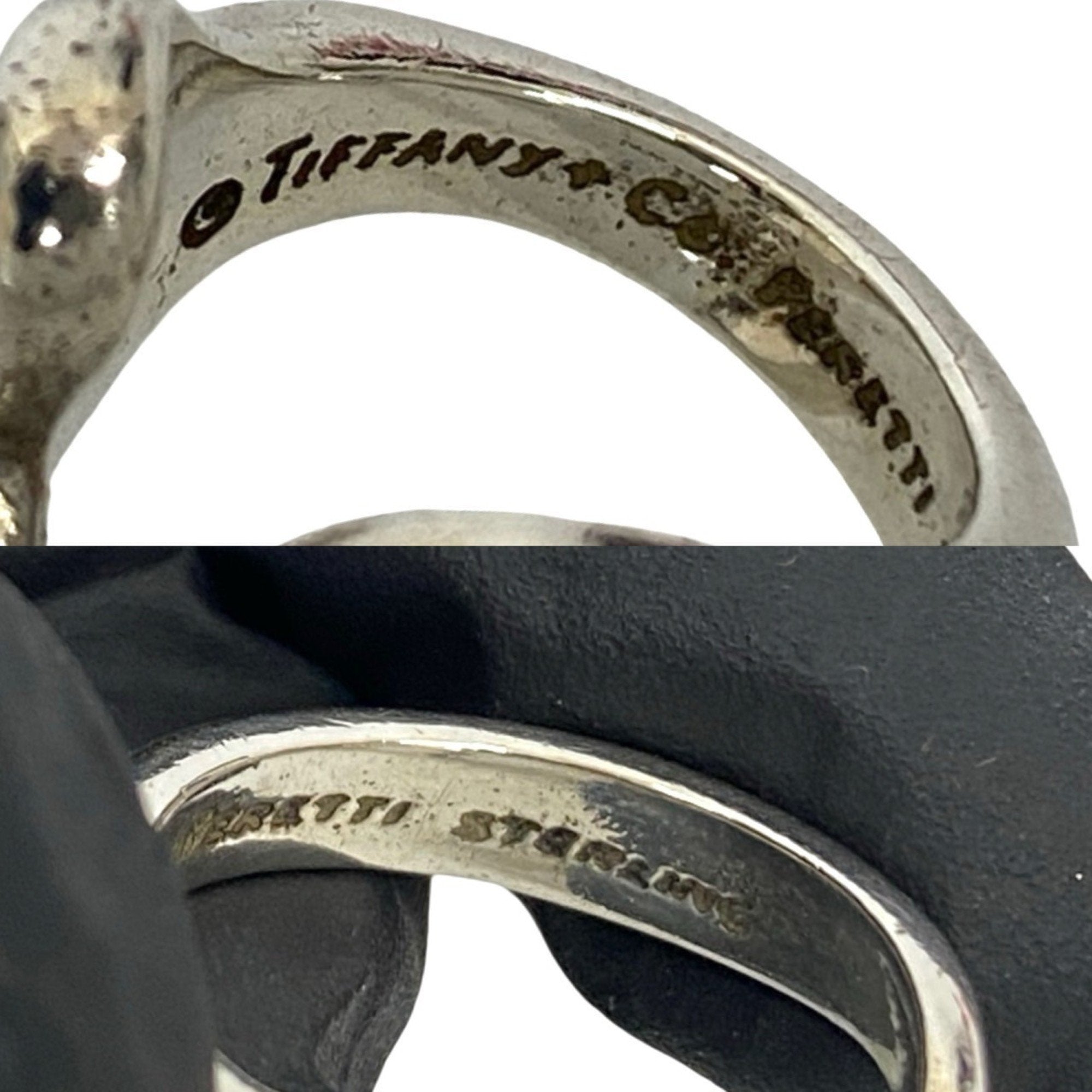 Open Heart Ring Sterling Silver