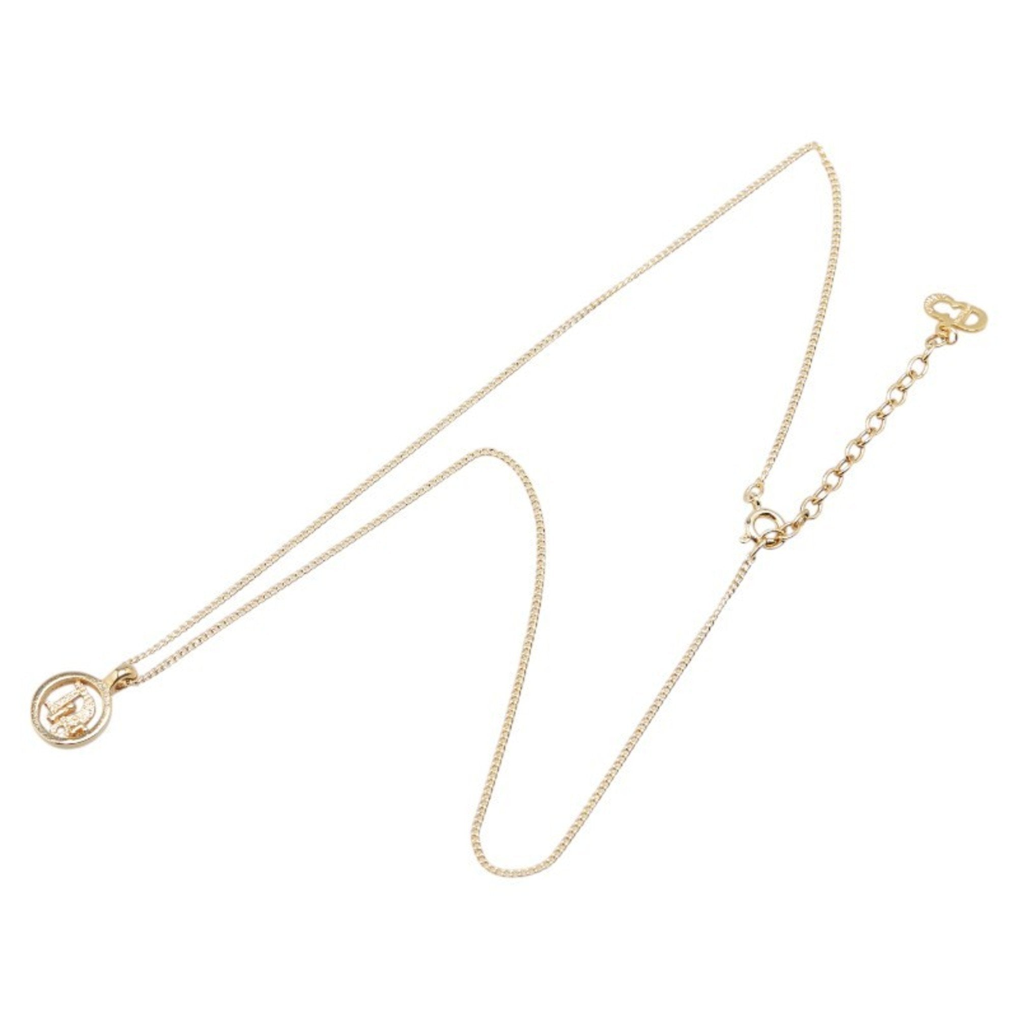 CD Pendant Necklace Gold