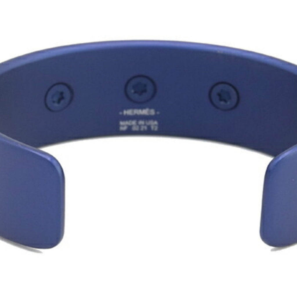 Medor Bangle Aluminum and Metal Blue Bracelet