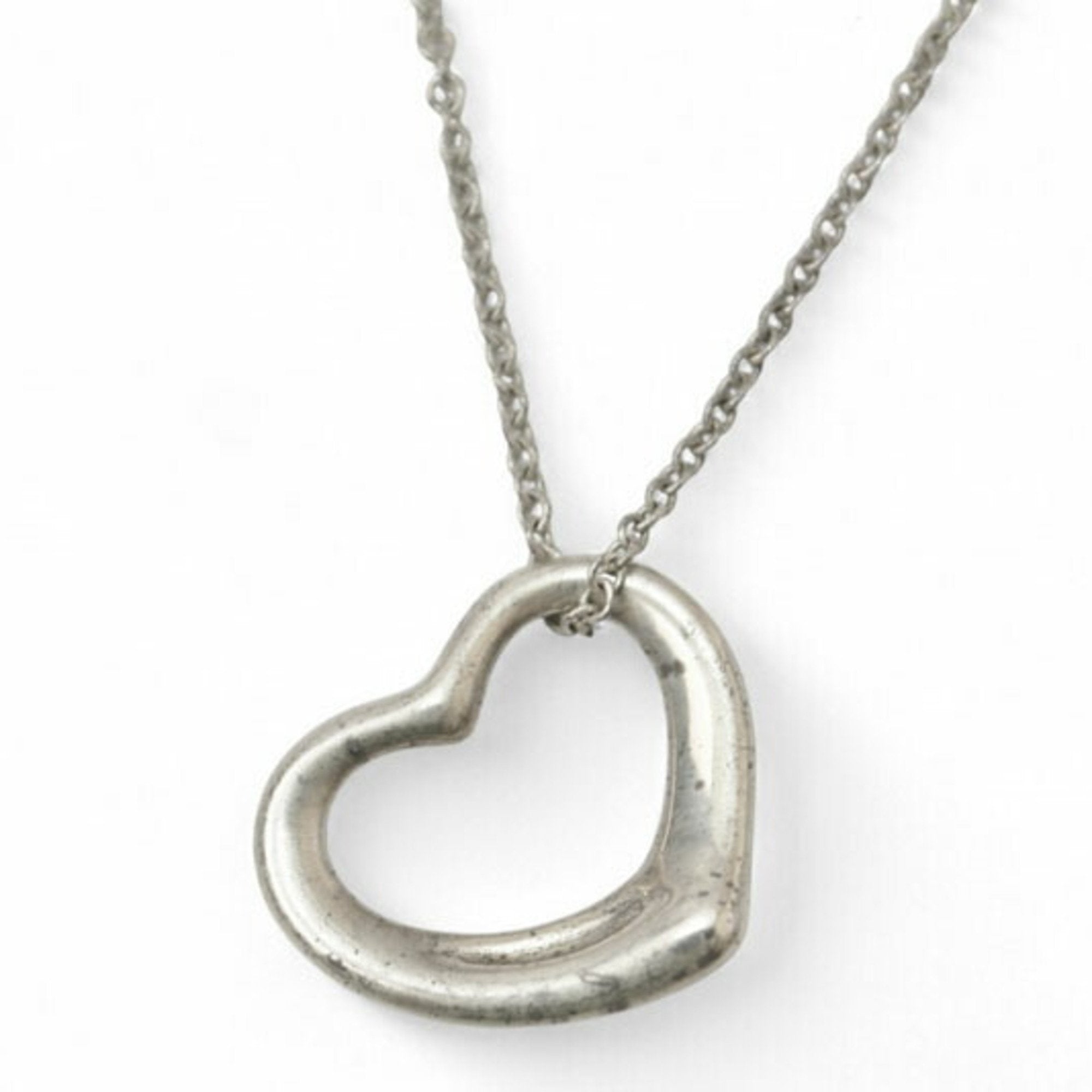 Elsa Peretti Pendant Necklace Sterling Silver 13mm