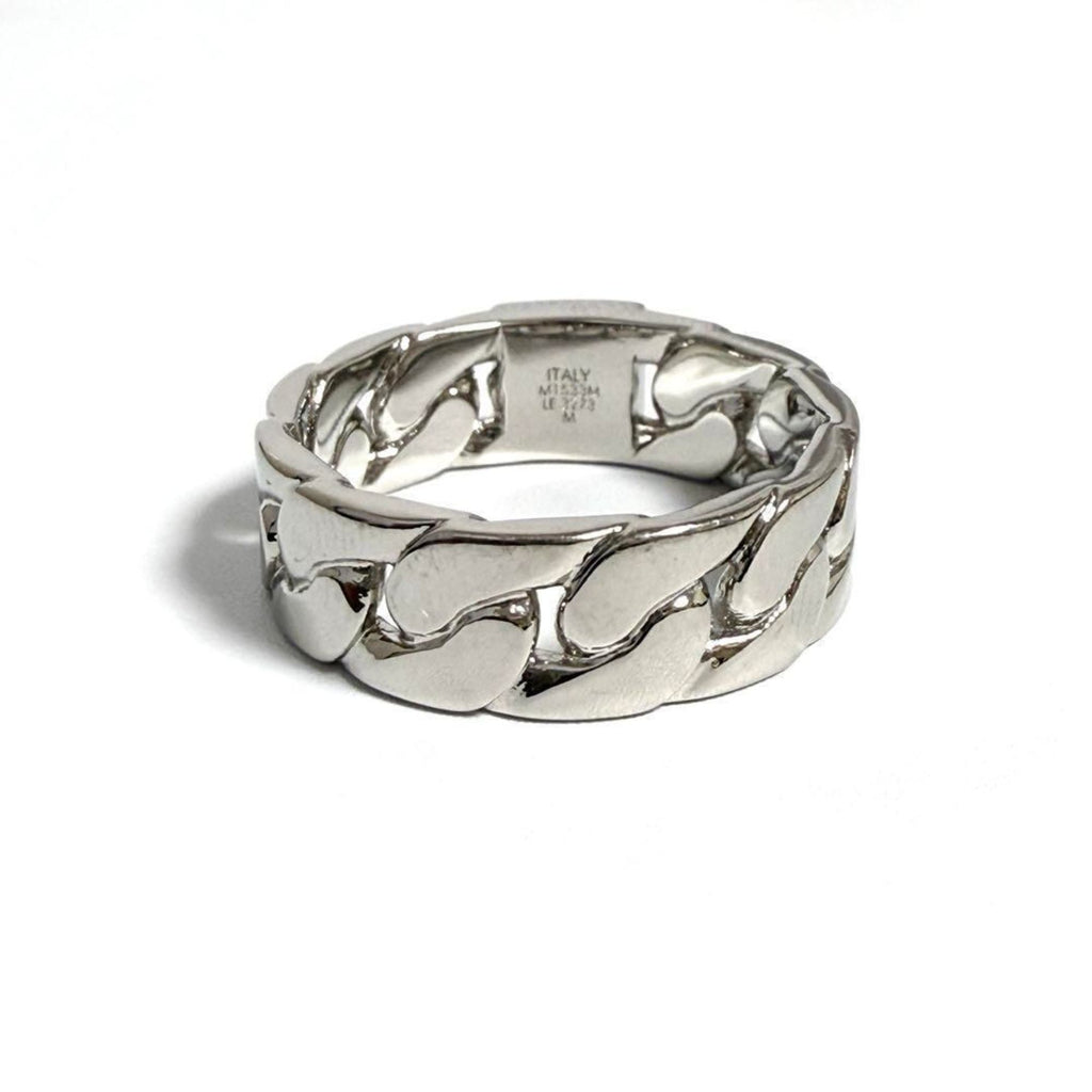 Mosaic Chain Ring Metal