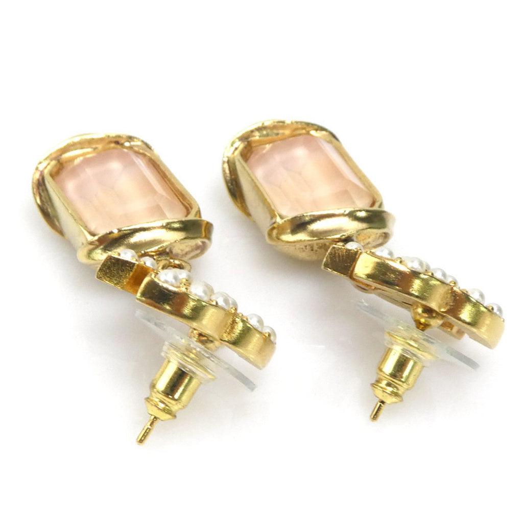 CC Logo Earrings Gold-Tone Metal Gold-Tone Metal