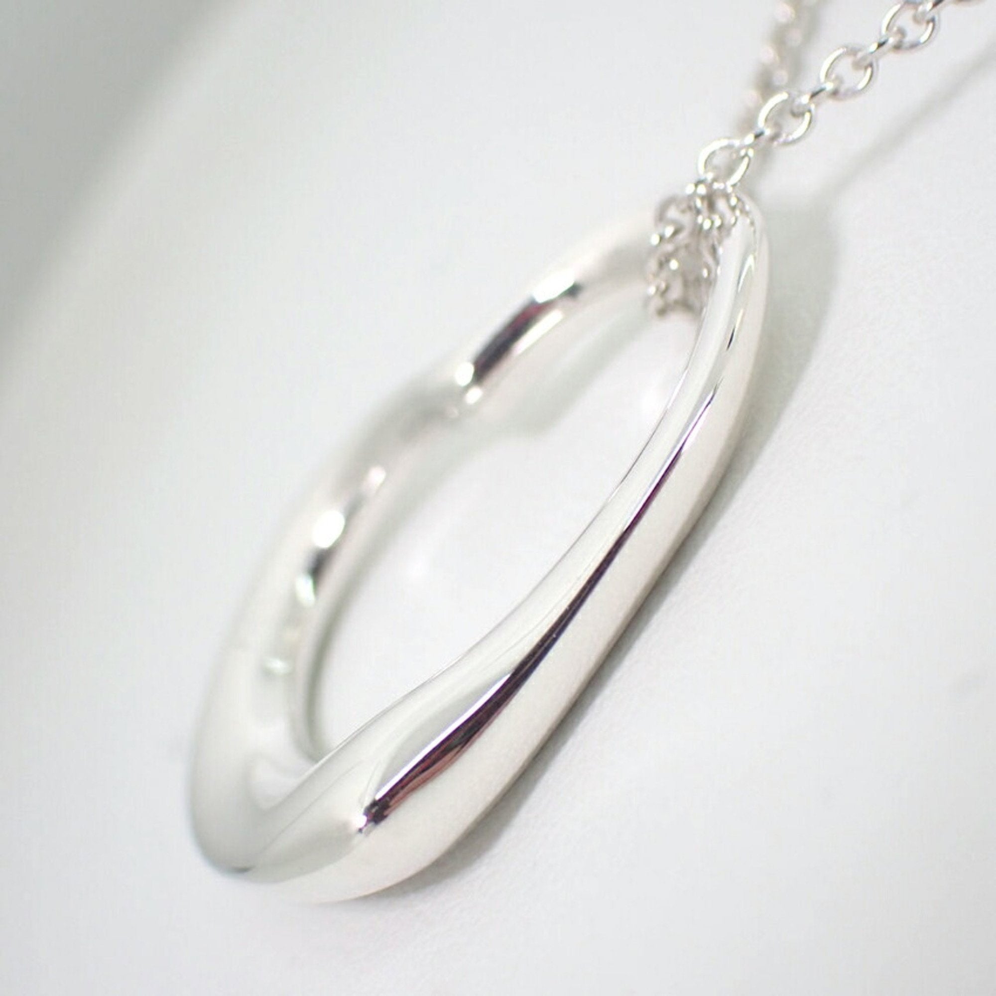 Heart Pendant Necklace Sterling Silver