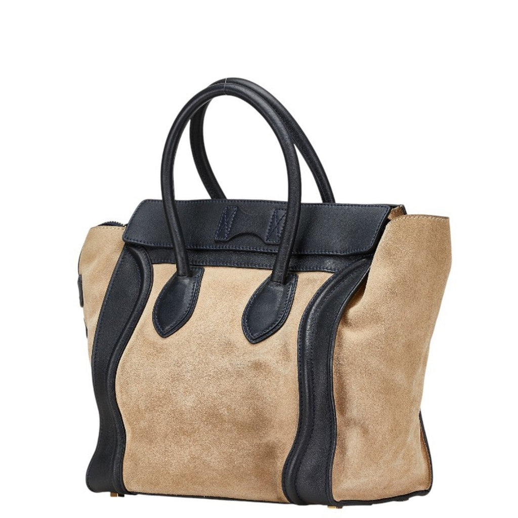 Luggage Bag Suede Mini