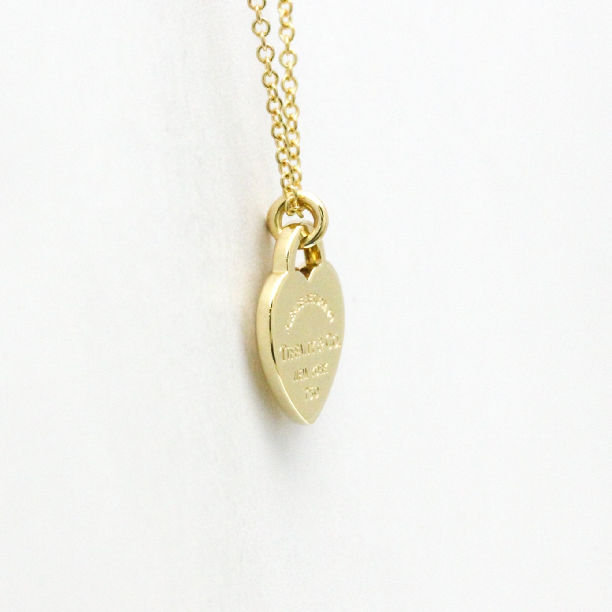 Return To Tiffany Pendant Necklace 18K Yellow Gold