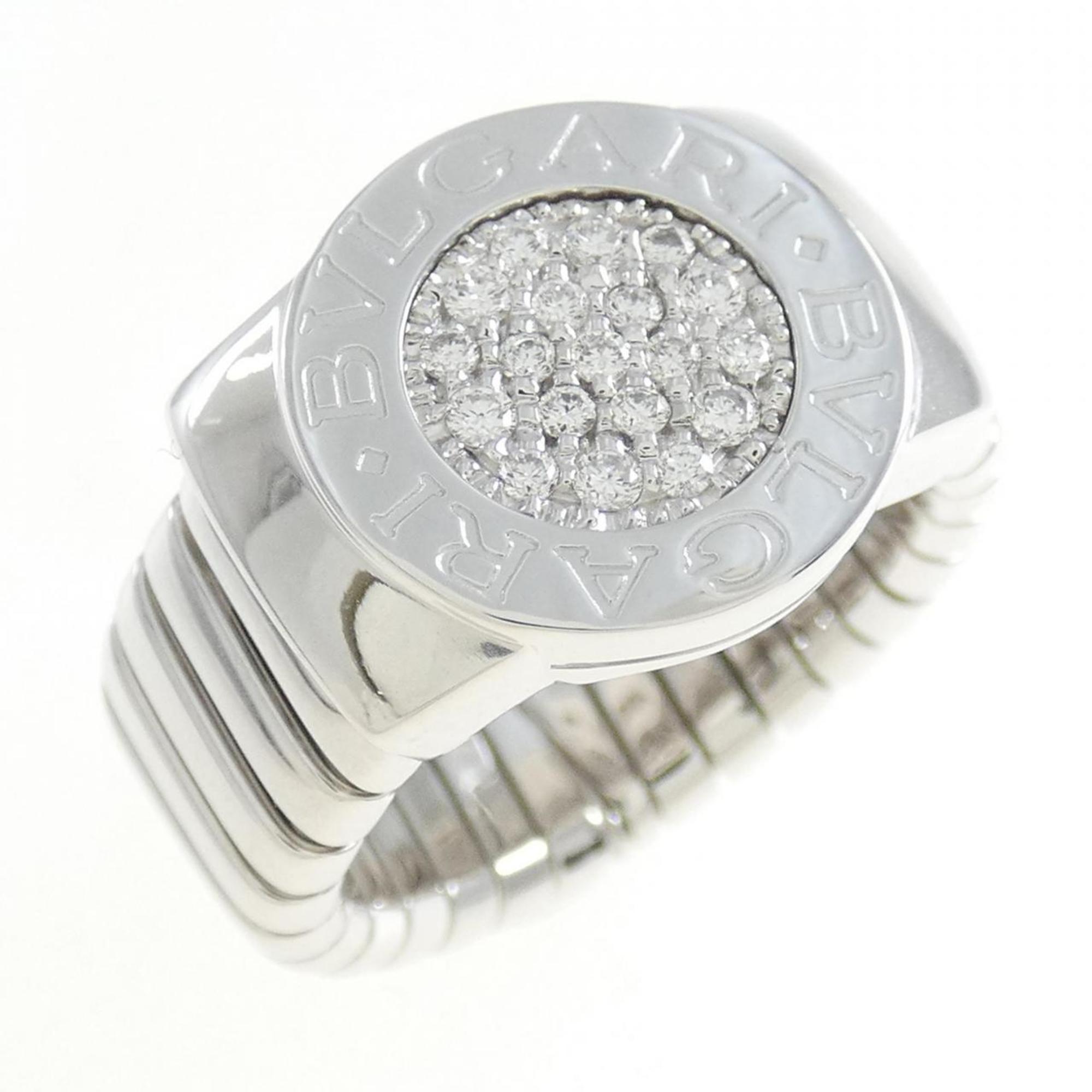 Ring One Band 18K White Gold With Diamond