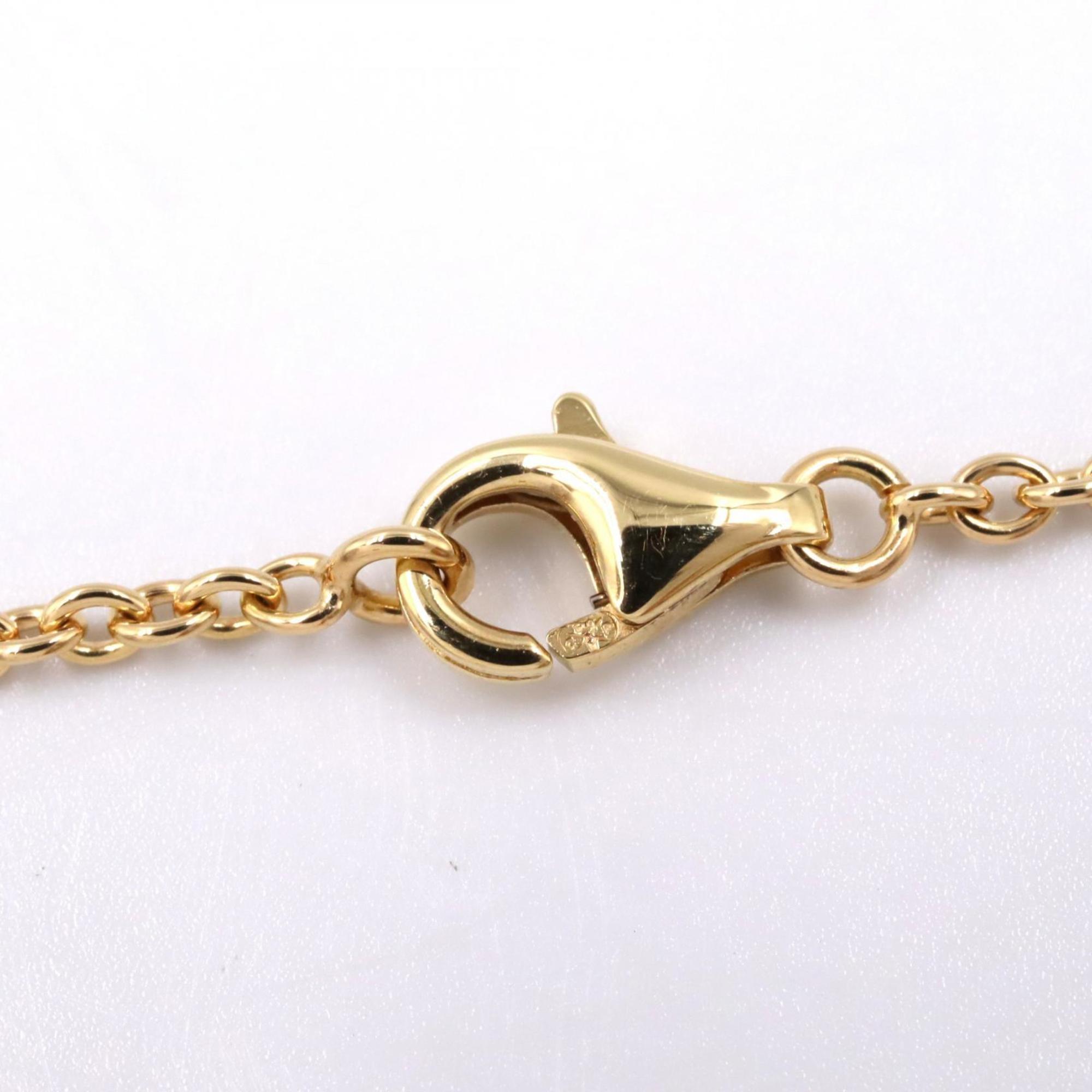 Alhambra Pendant Necklace 18K Yellow Gold and Onyx