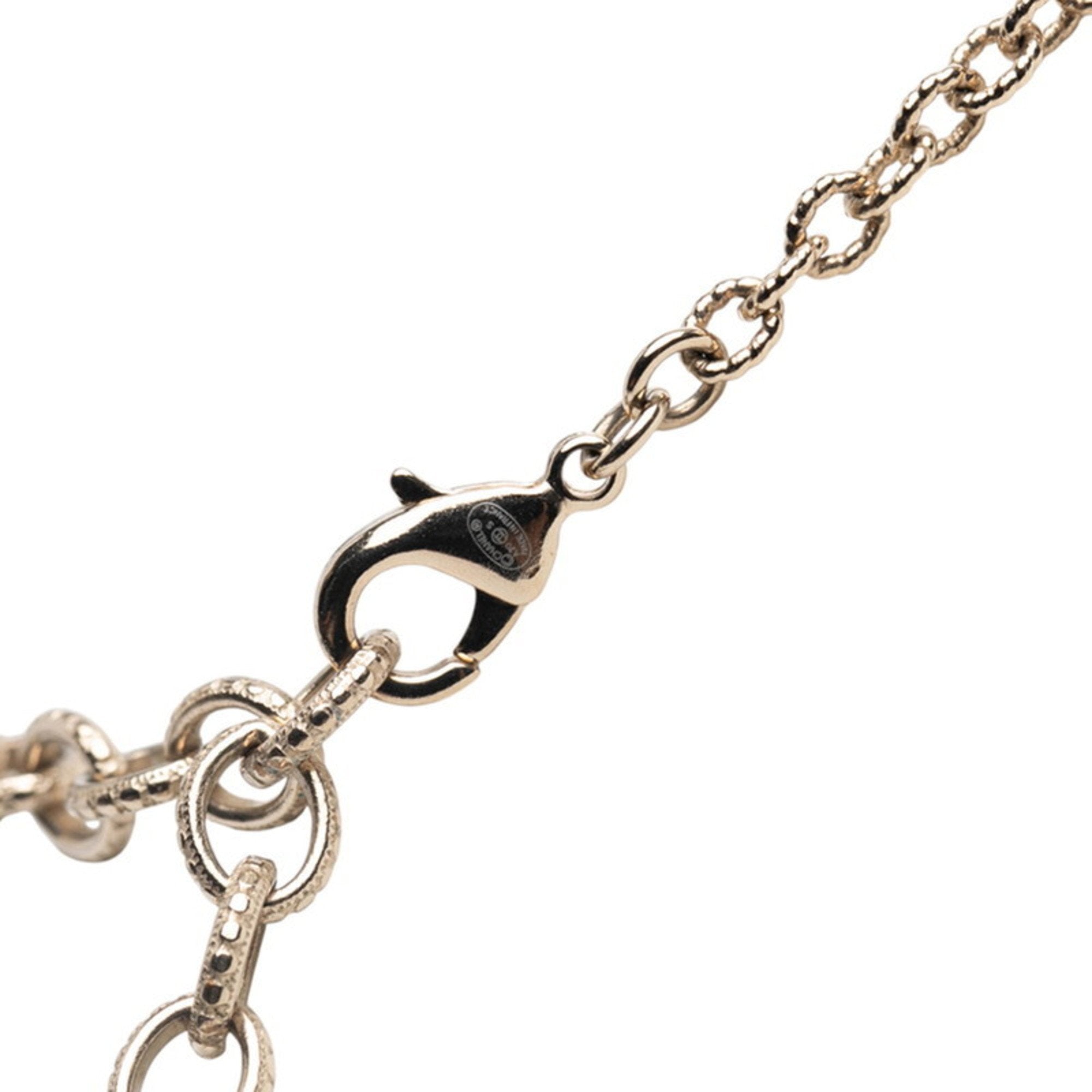 CC Logo Star Pendant Necklace Metal