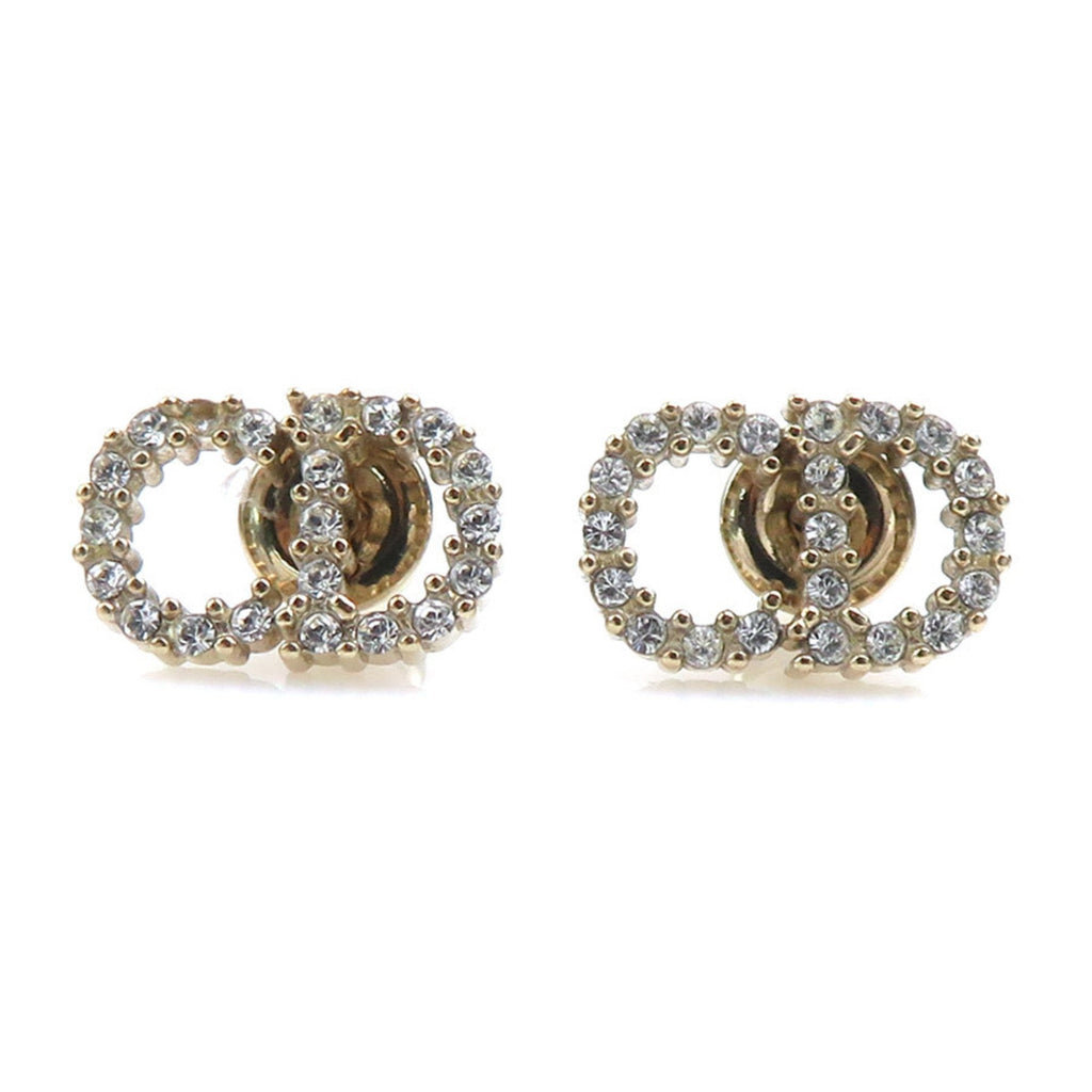 Rhinestone Earrings Metal